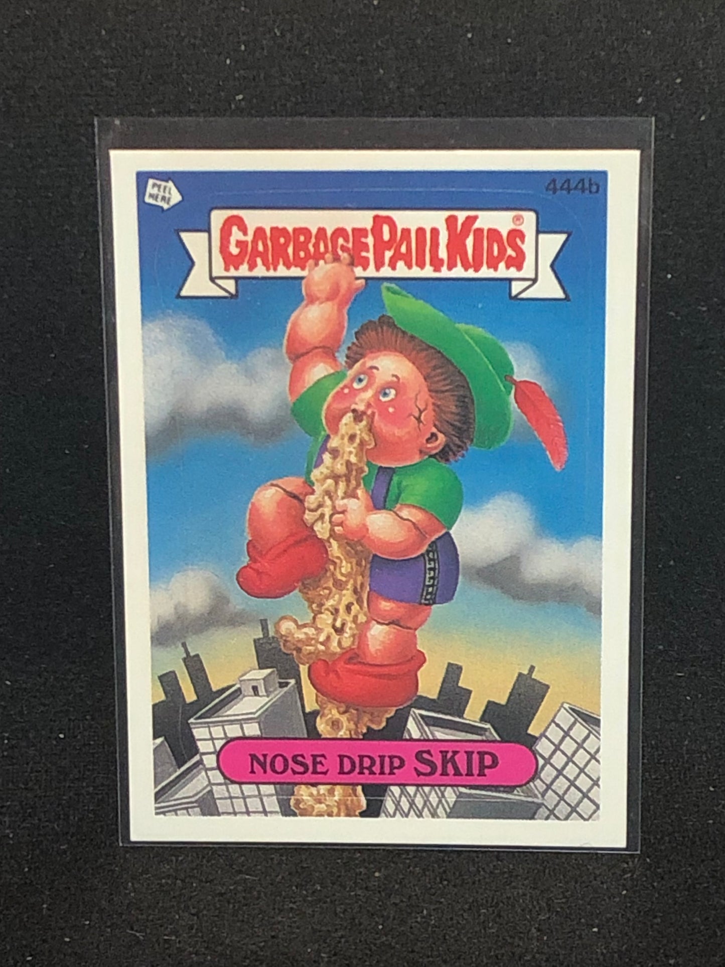 Garbage Pail Kids Original Series 11 (os11) 444b Nose Drip Skip