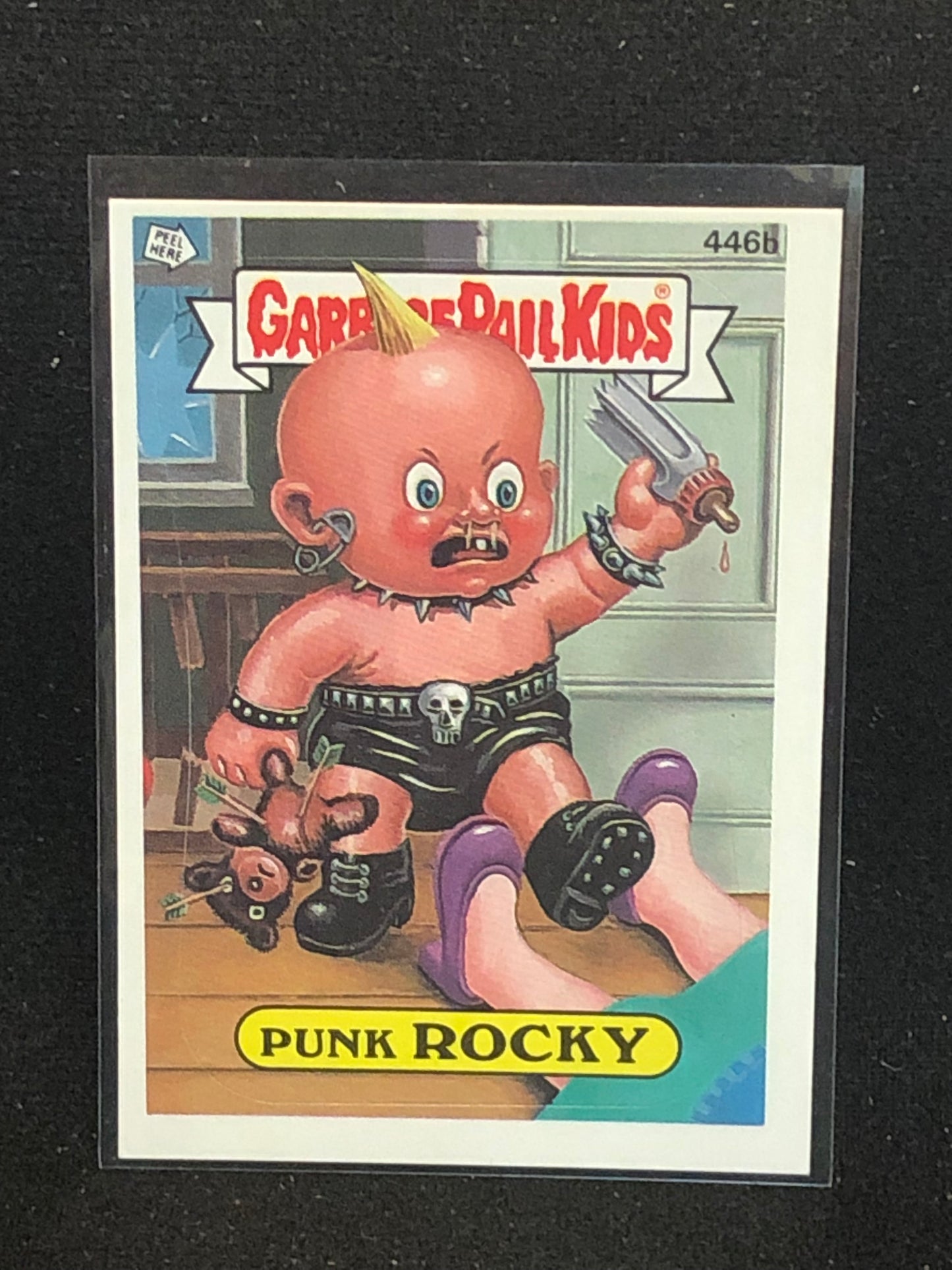 Garbage Pail Kids Original Series 11 (os11) 446b Punk Rocky