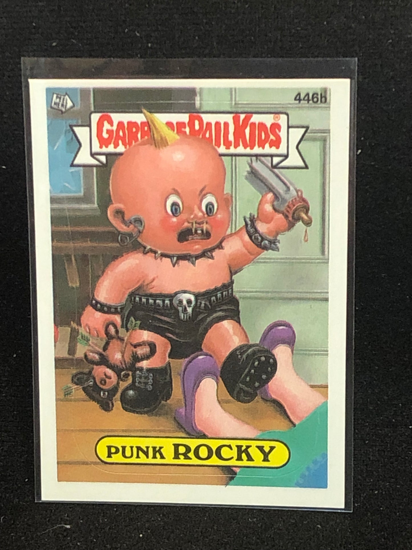 Garbage Pail Kids Original Series 11 (os11) 446b Punk Rocky