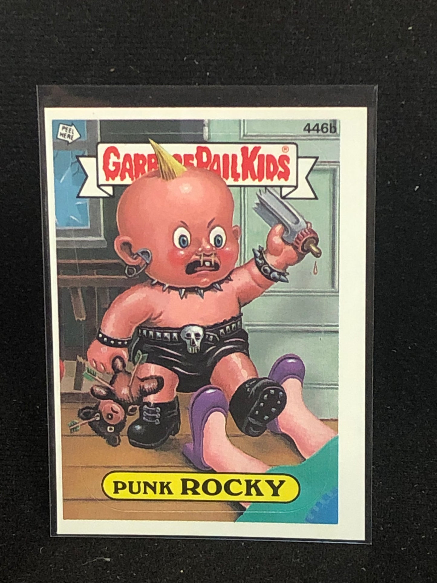Garbage Pail Kids Original Series 11 (os11) 446b Punk Rocky