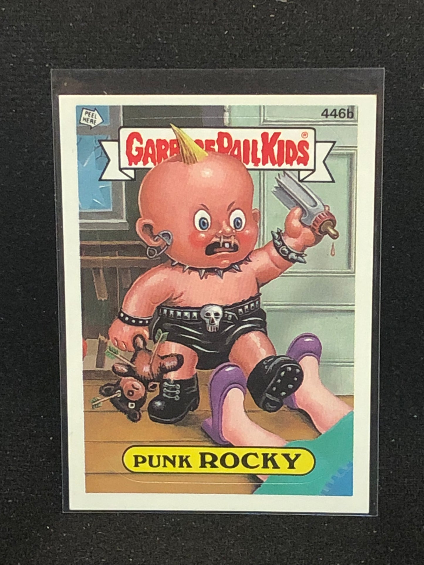 Garbage Pail Kids Original Series 11 (os11) 446b Punk Rocky