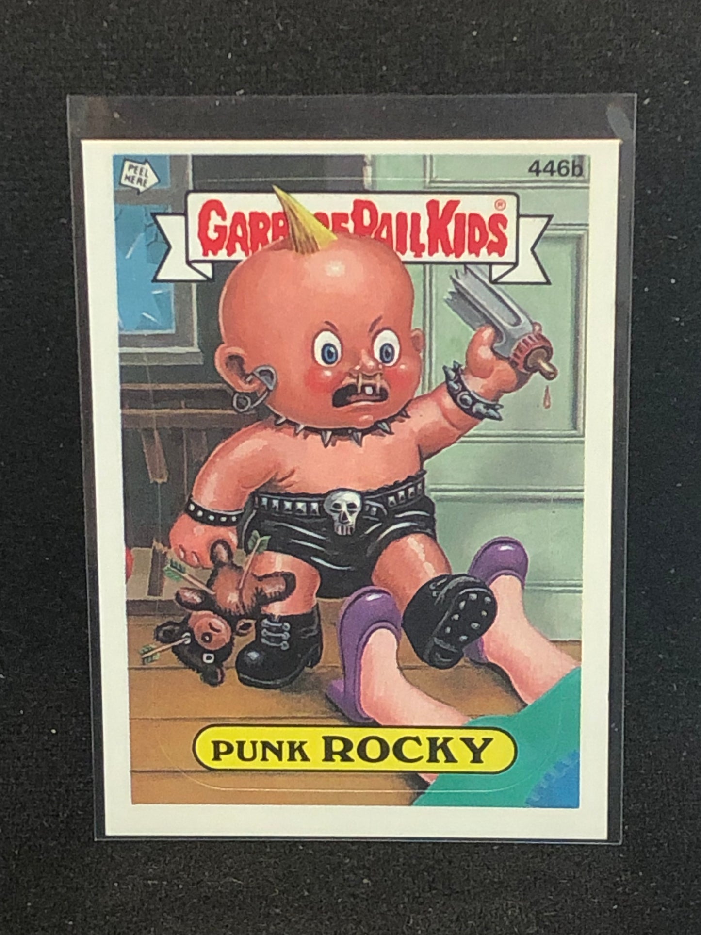Garbage Pail Kids Original Series 11 (os11) 446b Punk Rocky