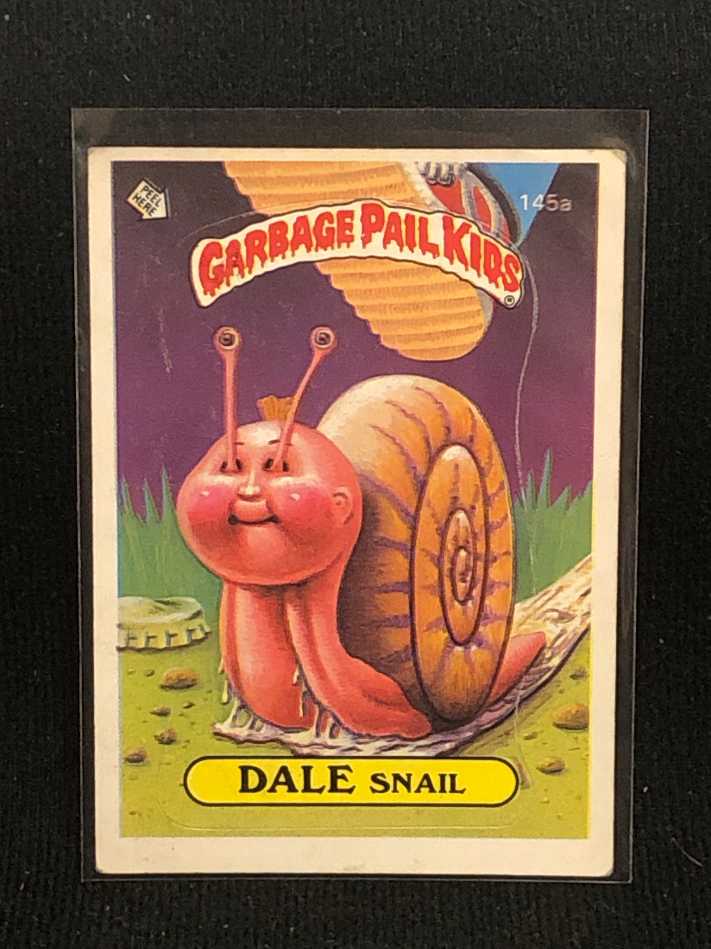 Garbage Pail Kids Original Series 4 (os4) 145a Dale Snail