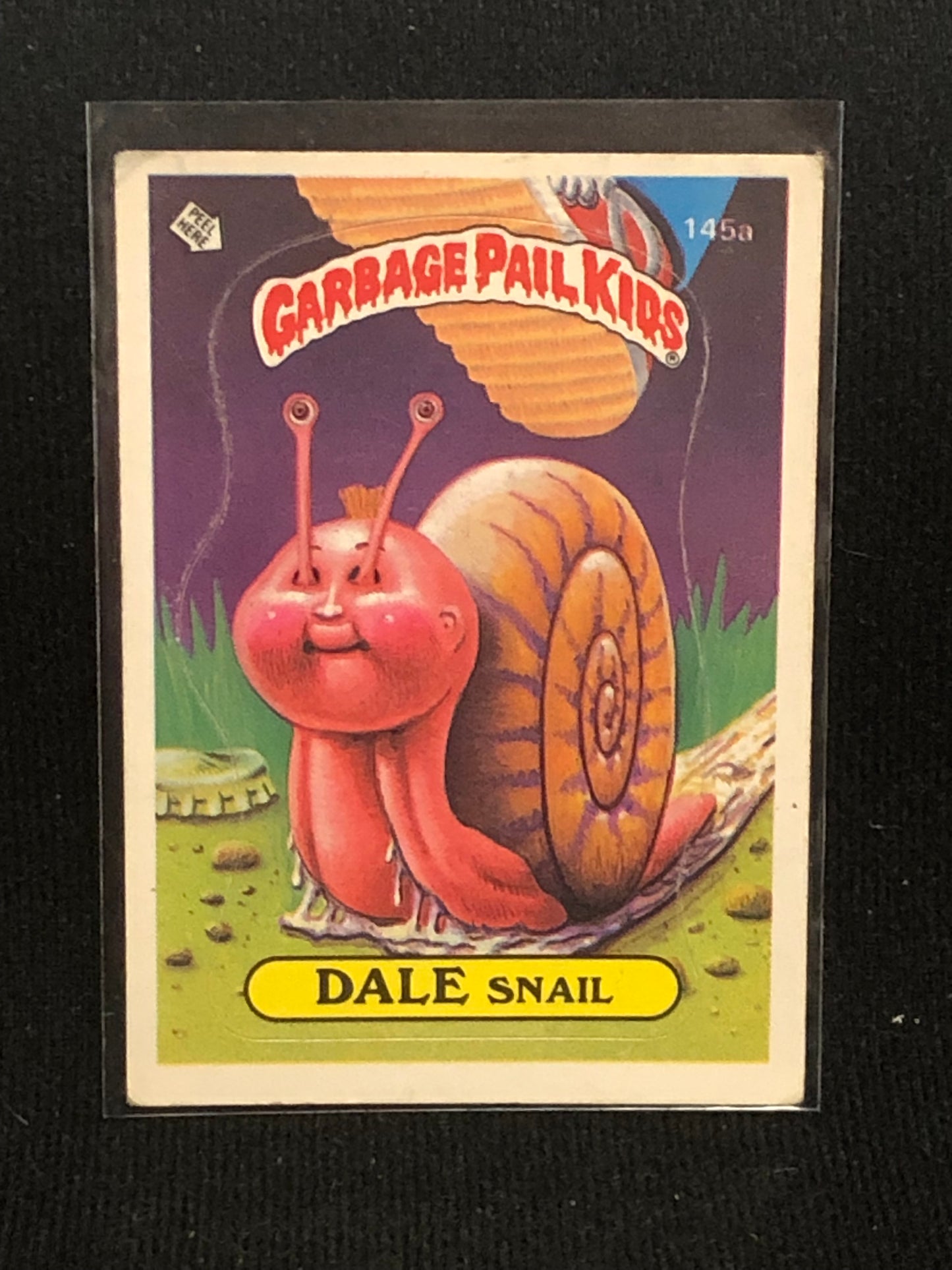 Garbage Pail Kids Original Series 4 (os4) 145a Dale Snail
