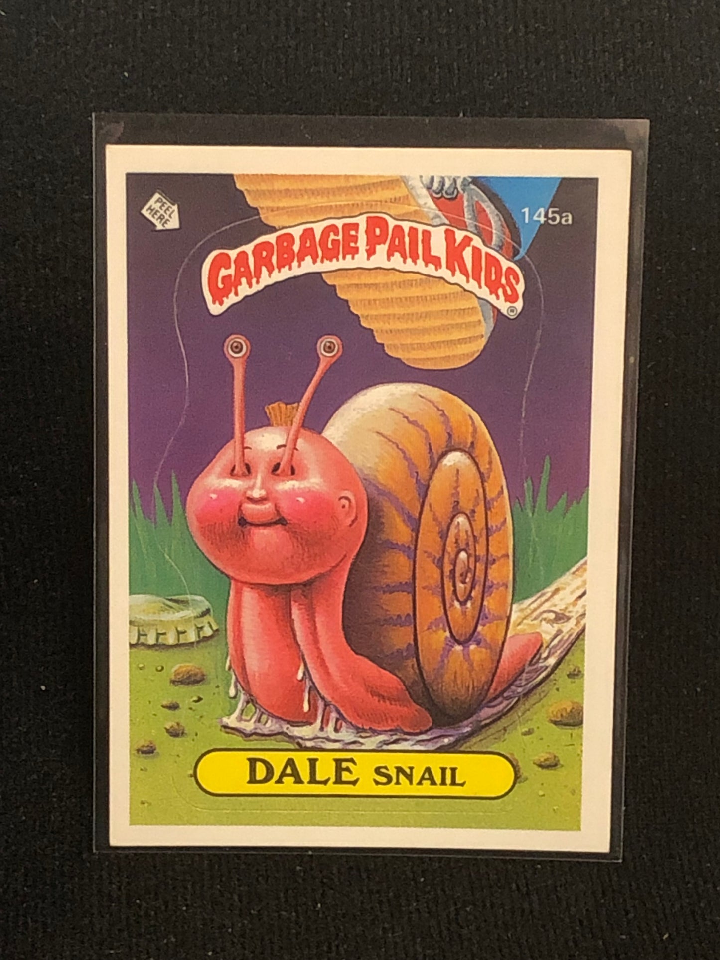Garbage Pail Kids Original Series 4 (os4) 145a Dale Snail