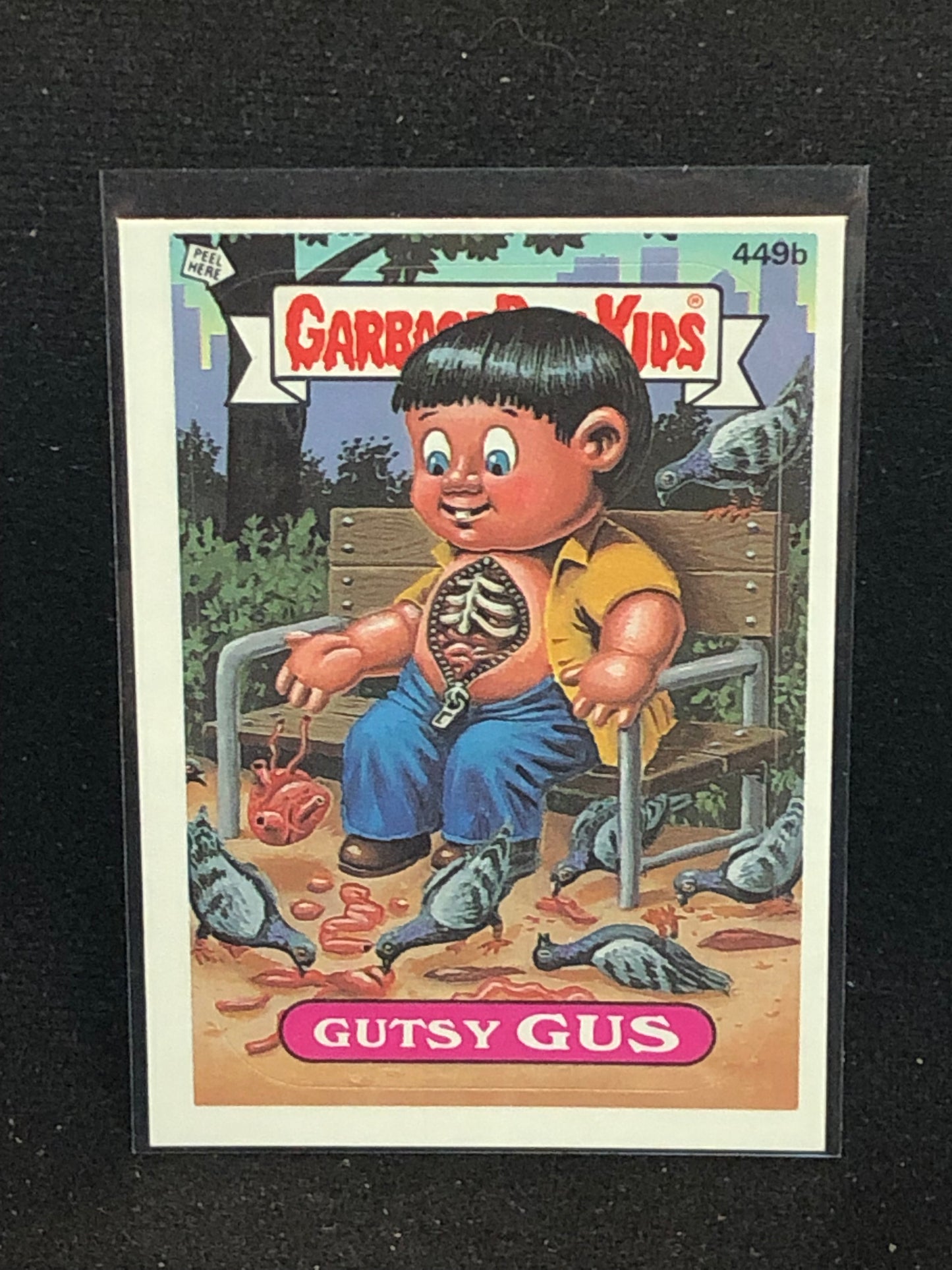 Garbage Pail Kids Original Series 11 (os11) 449b Gutsy Gus