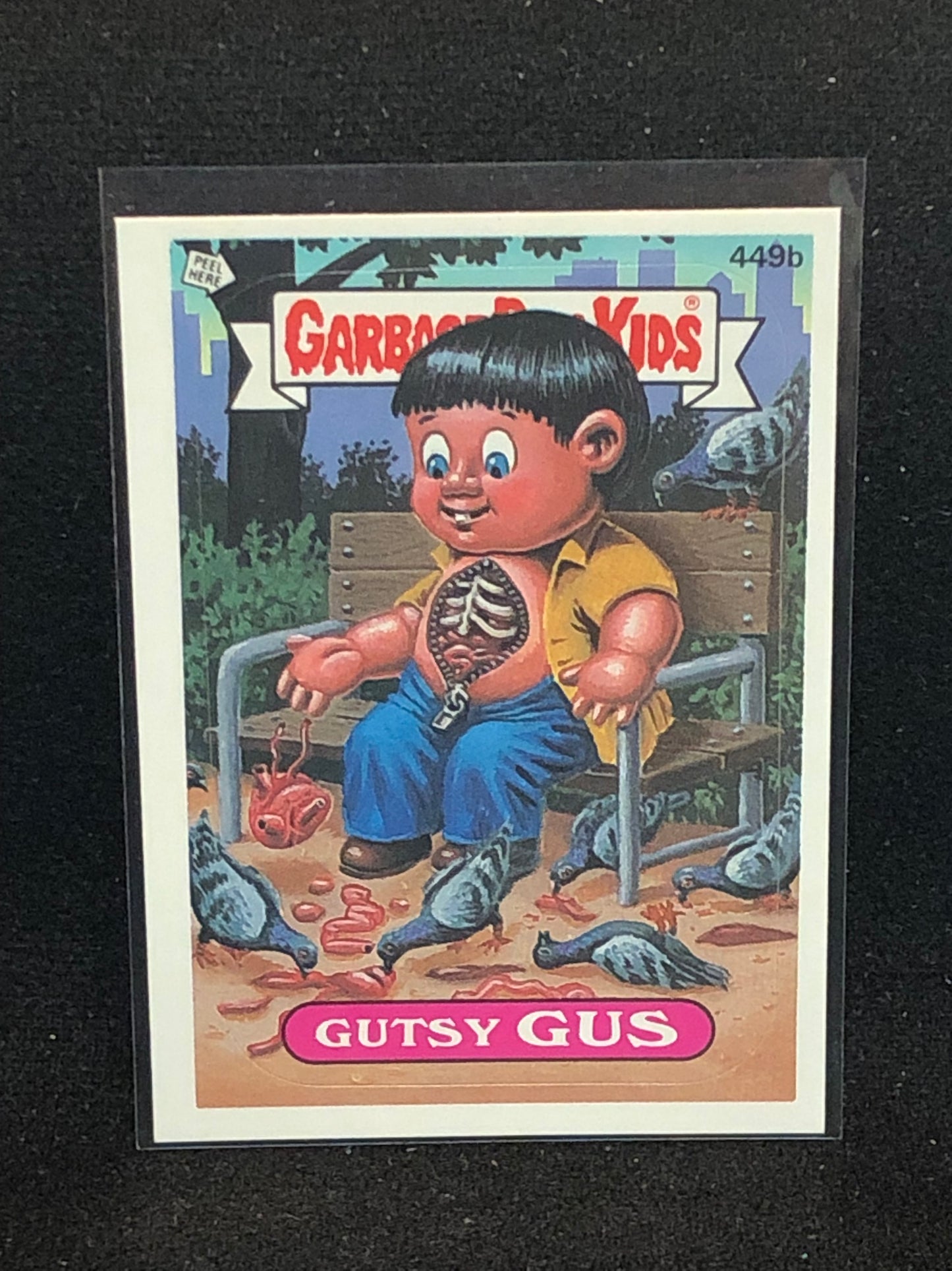 Garbage Pail Kids Original Series 11 (os11) 449b Gutsy Gus