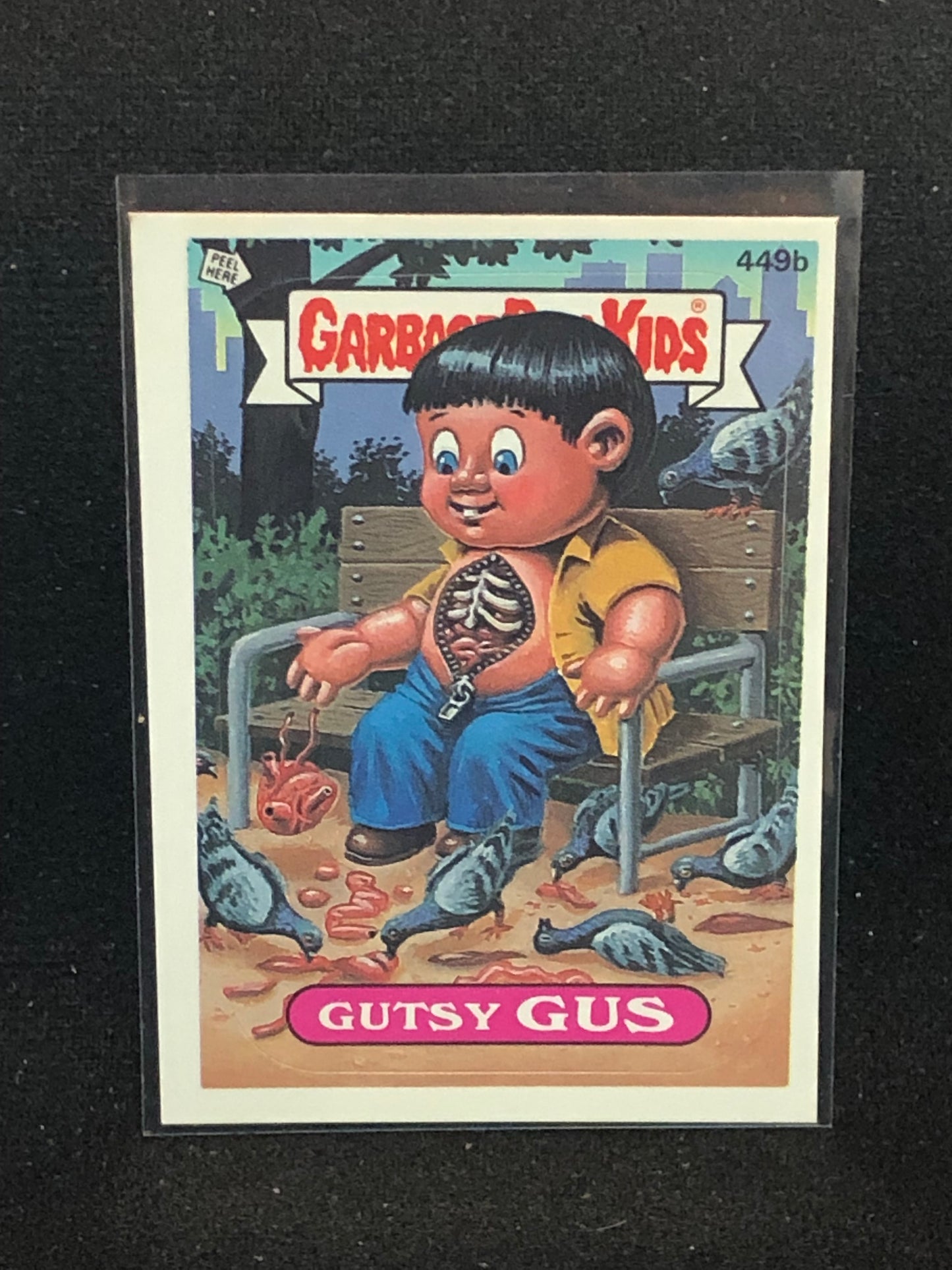 Garbage Pail Kids Original Series 11 (os11) 449b Gutsy Gus