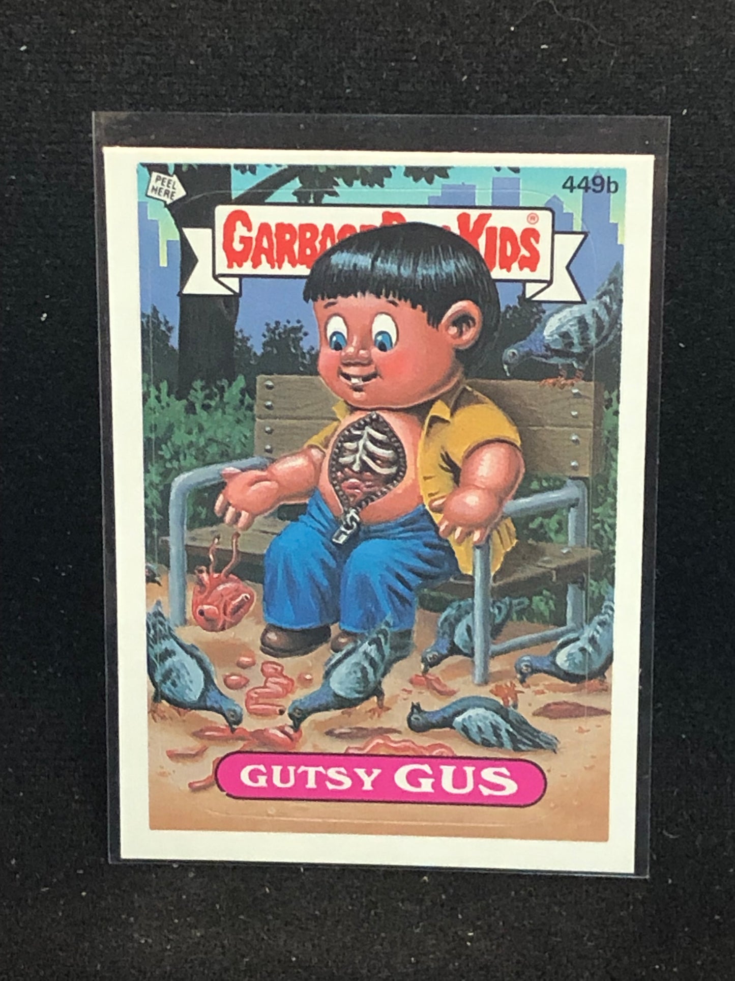 Garbage Pail Kids Original Series 11 (os11) 449b Gutsy Gus