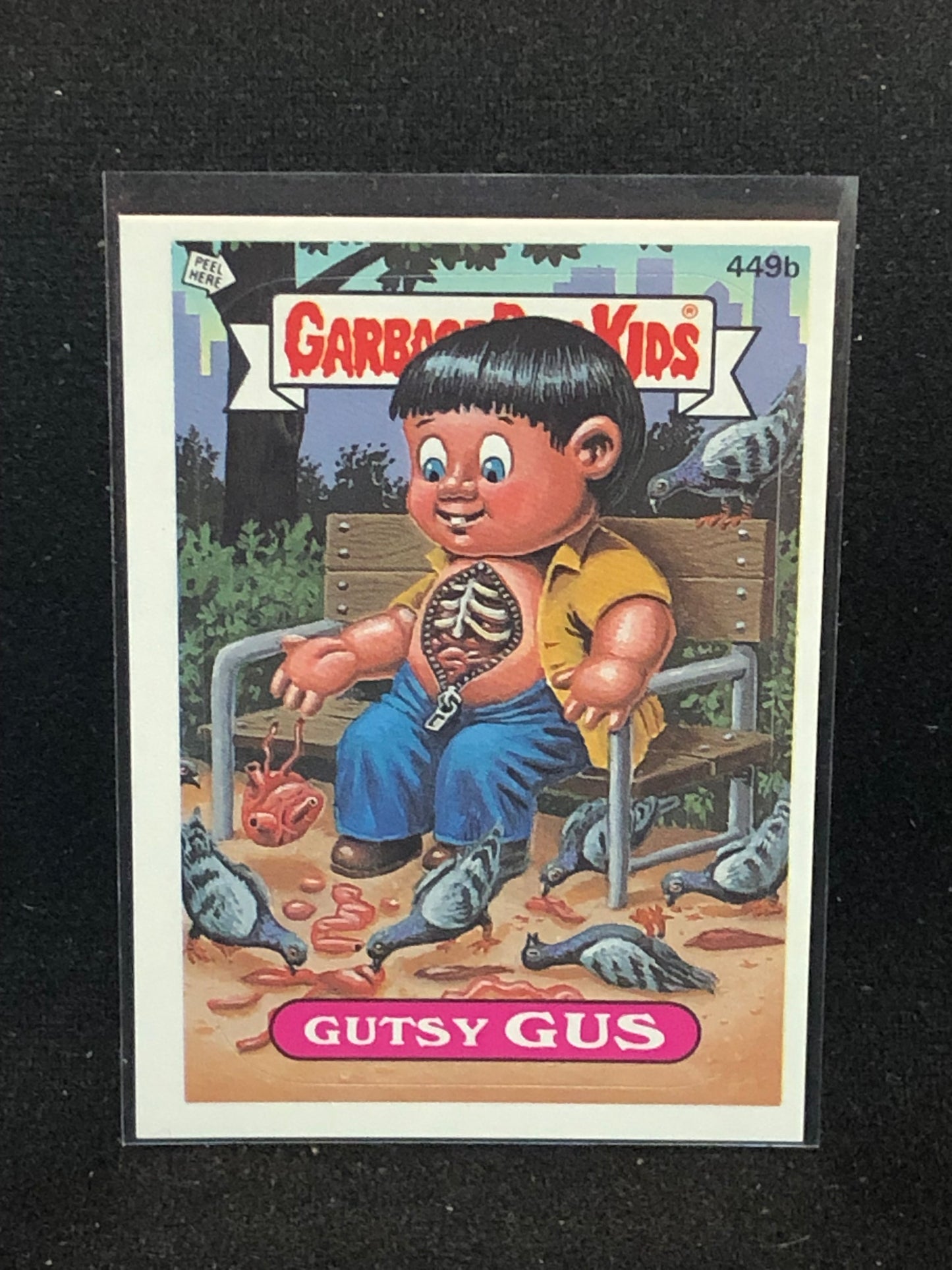 Garbage Pail Kids Original Series 11 (os11) 449b Gutsy Gus