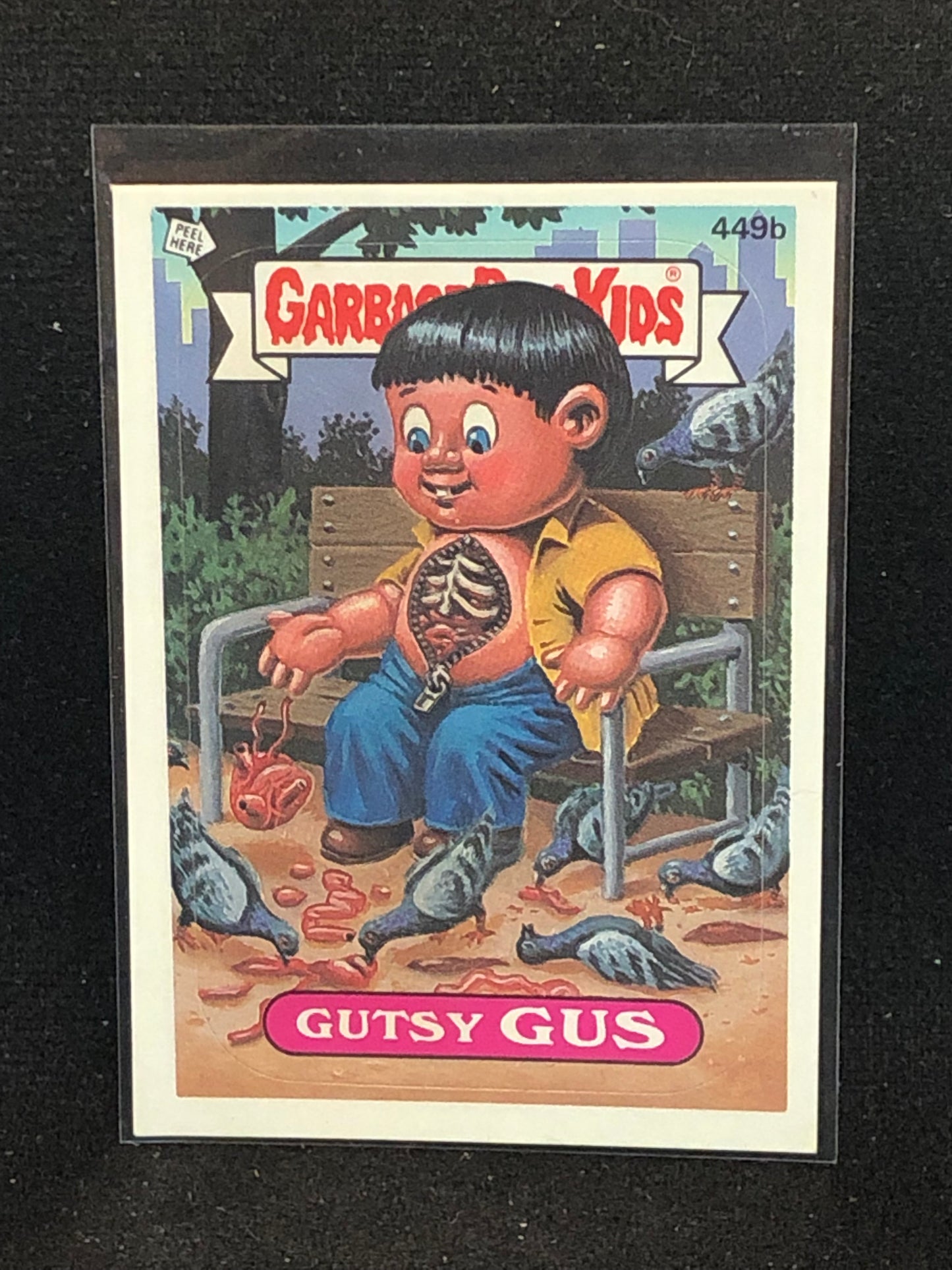 Garbage Pail Kids Original Series 11 (os11) 449b Gutsy Gus