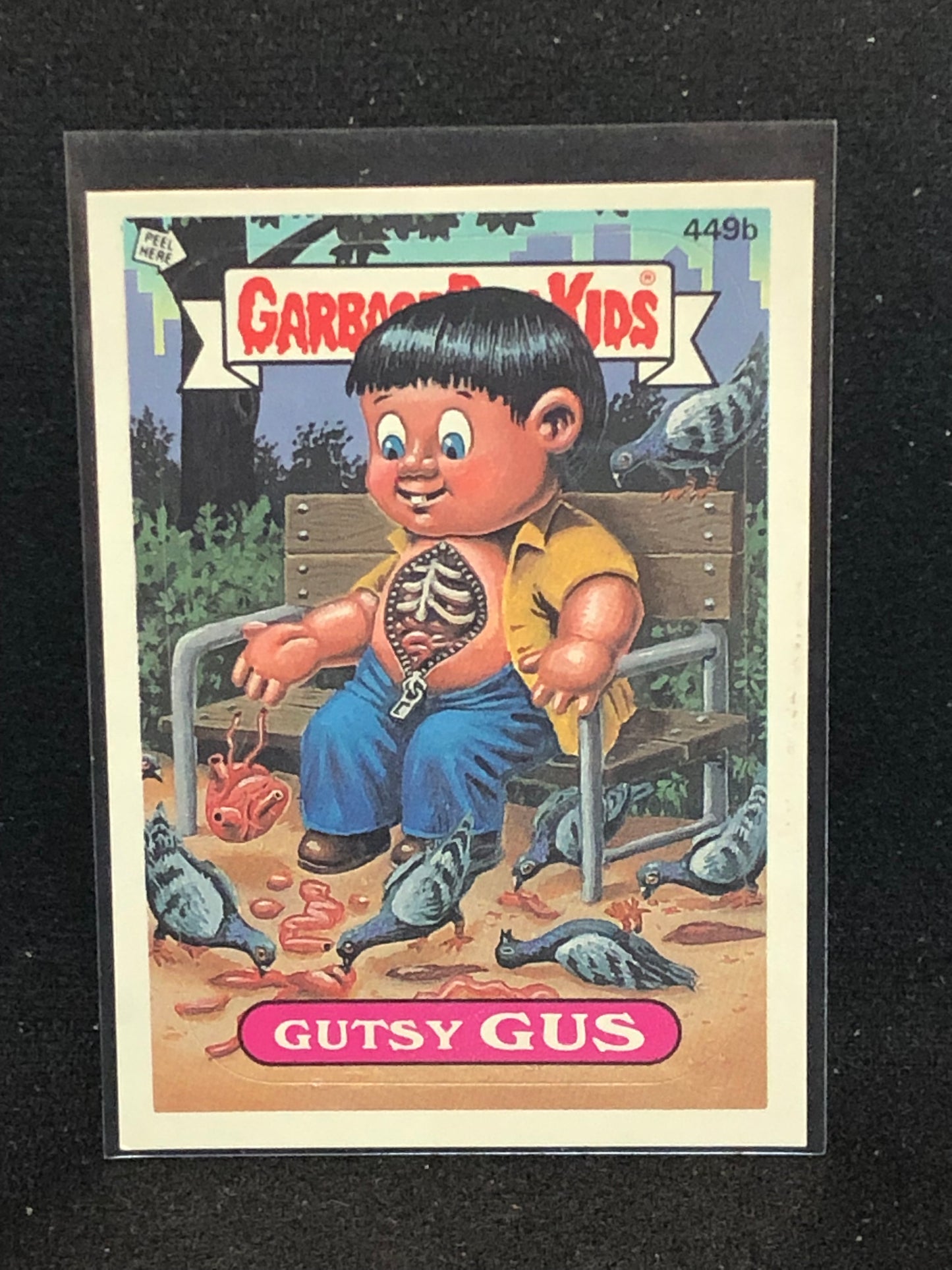 Garbage Pail Kids Original Series 11 (os11) 449b Gutsy Gus