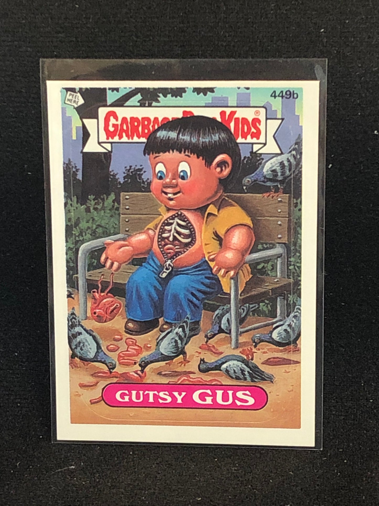 Garbage Pail Kids Original Series 11 (os11) 449b Gutsy Gus