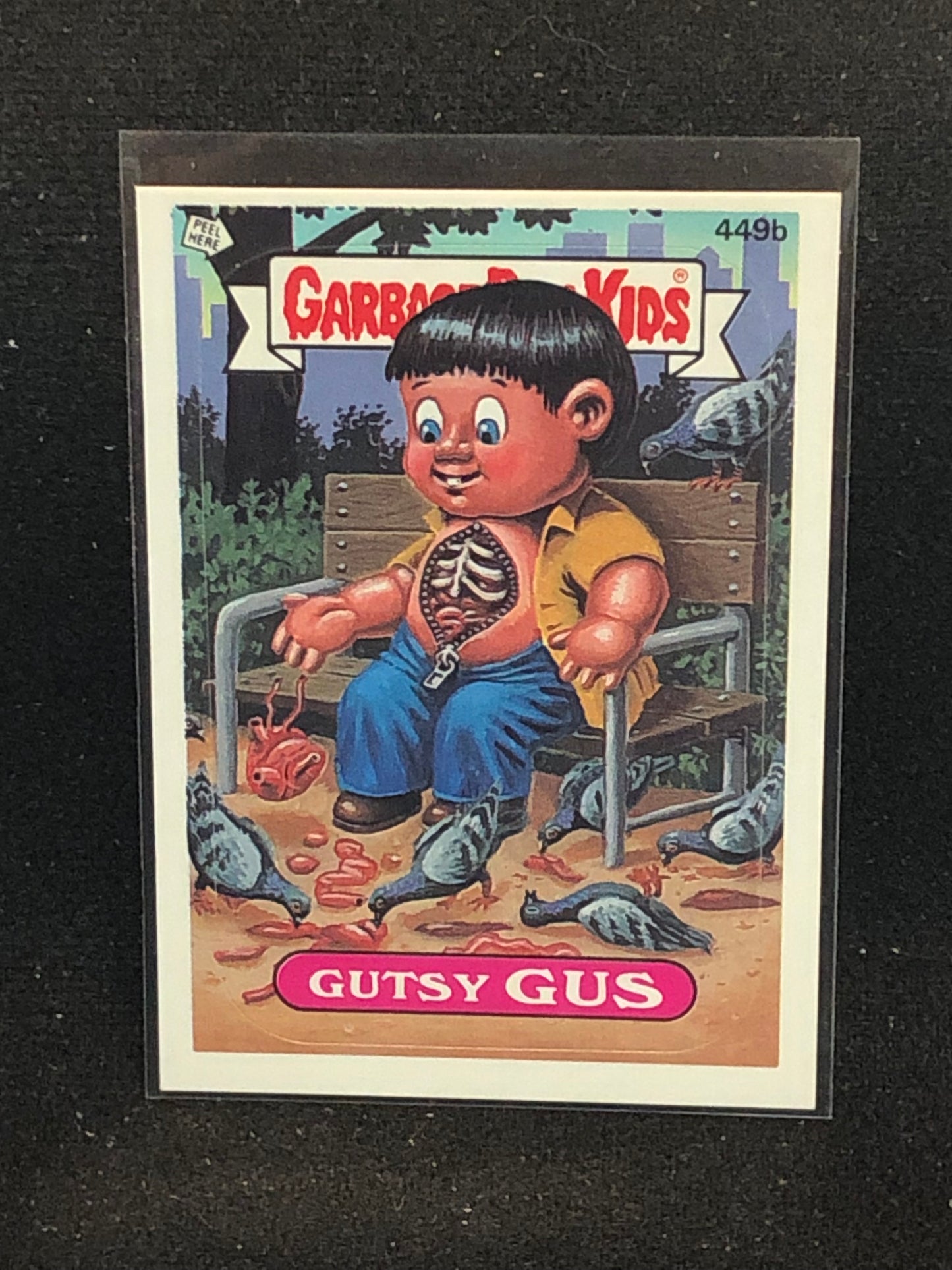 Garbage Pail Kids Original Series 11 (os11) 449b Gutsy Gus