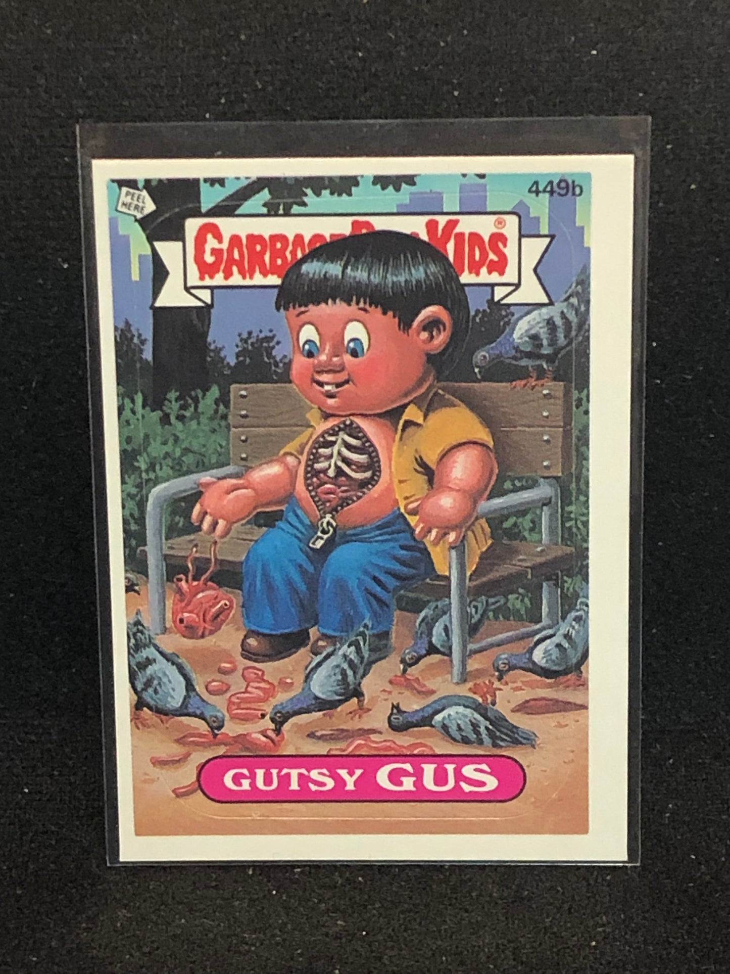 Garbage Pail Kids Original Series 11 (os11) 449b Gutsy Gus