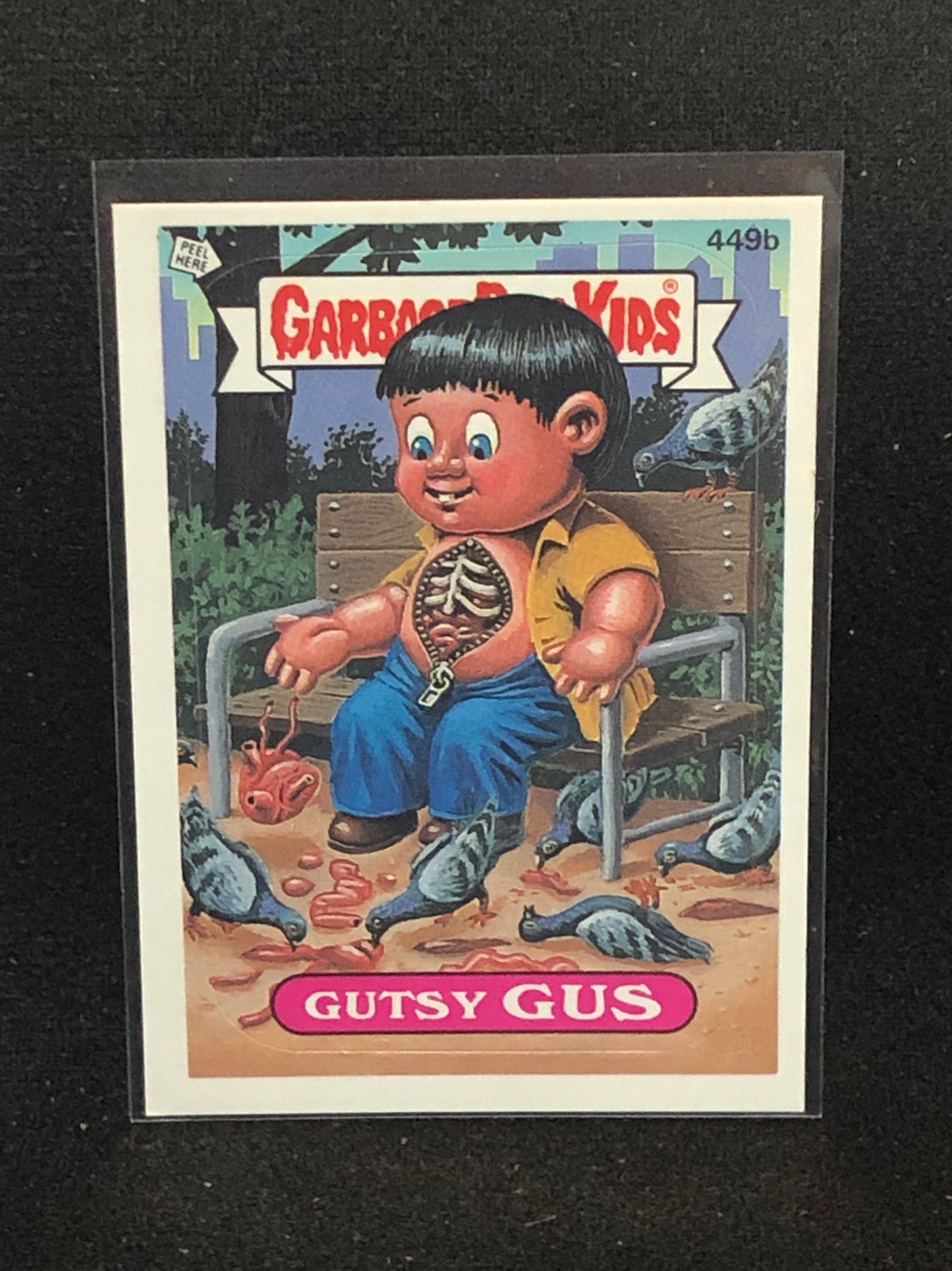Garbage Pail Kids Original Series 11 (os11) 449b Gutsy Gus