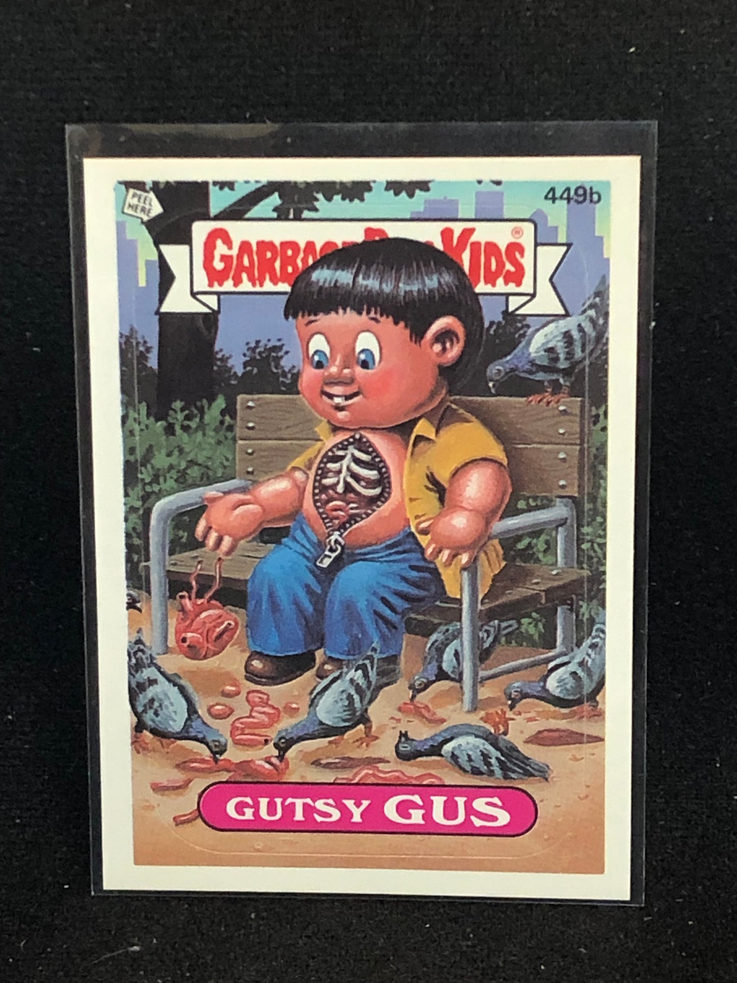 Garbage Pail Kids Original Series 11 (os11) 449b Gutsy Gus