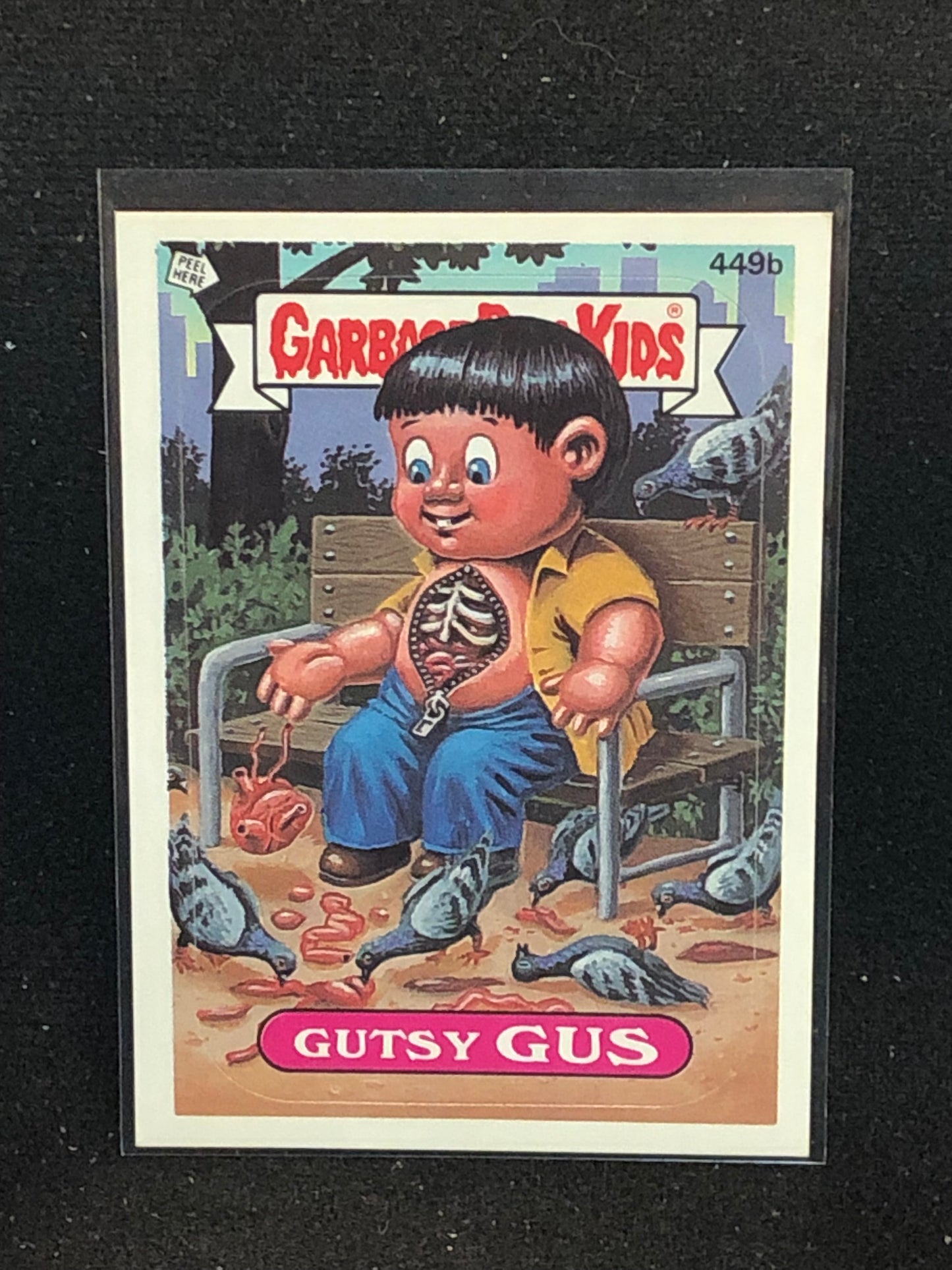 Garbage Pail Kids Original Series 11 (os11) 449b Gutsy Gus
