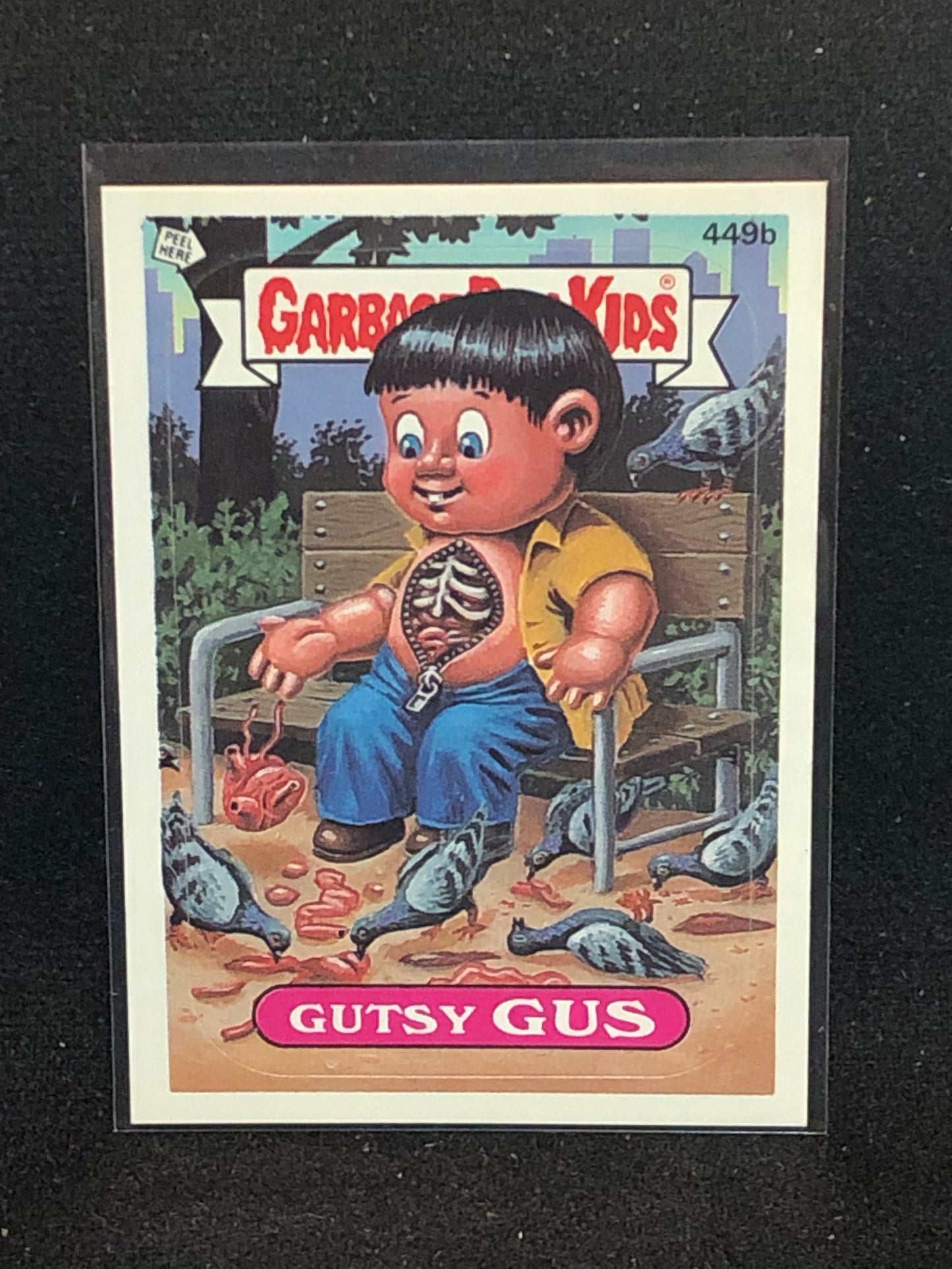 Garbage Pail Kids Original Series 11 (os11) 449b Gutsy Gus