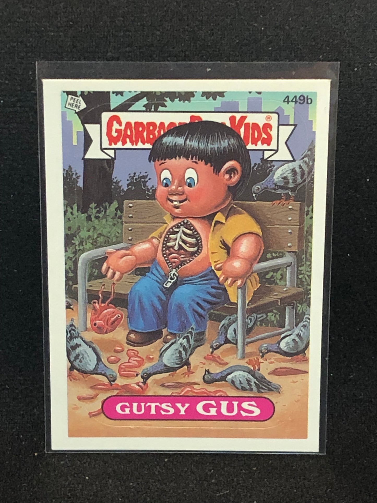 Garbage Pail Kids Original Series 11 (os11) 449b Gutsy Gus