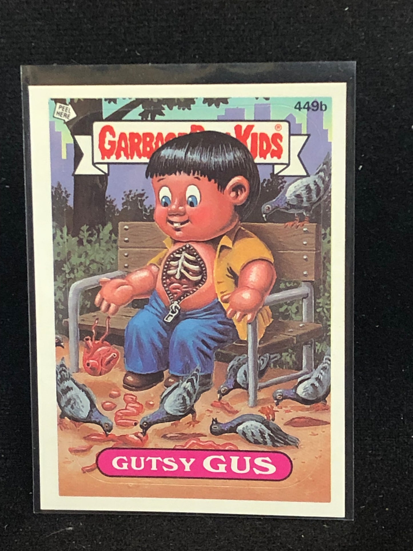 Garbage Pail Kids Original Series 11 (os11) 449b Gutsy Gus