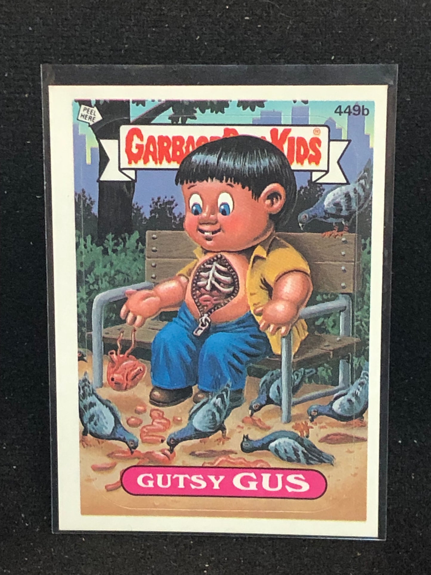 Garbage Pail Kids Original Series 11 (os11) 449b Gutsy Gus