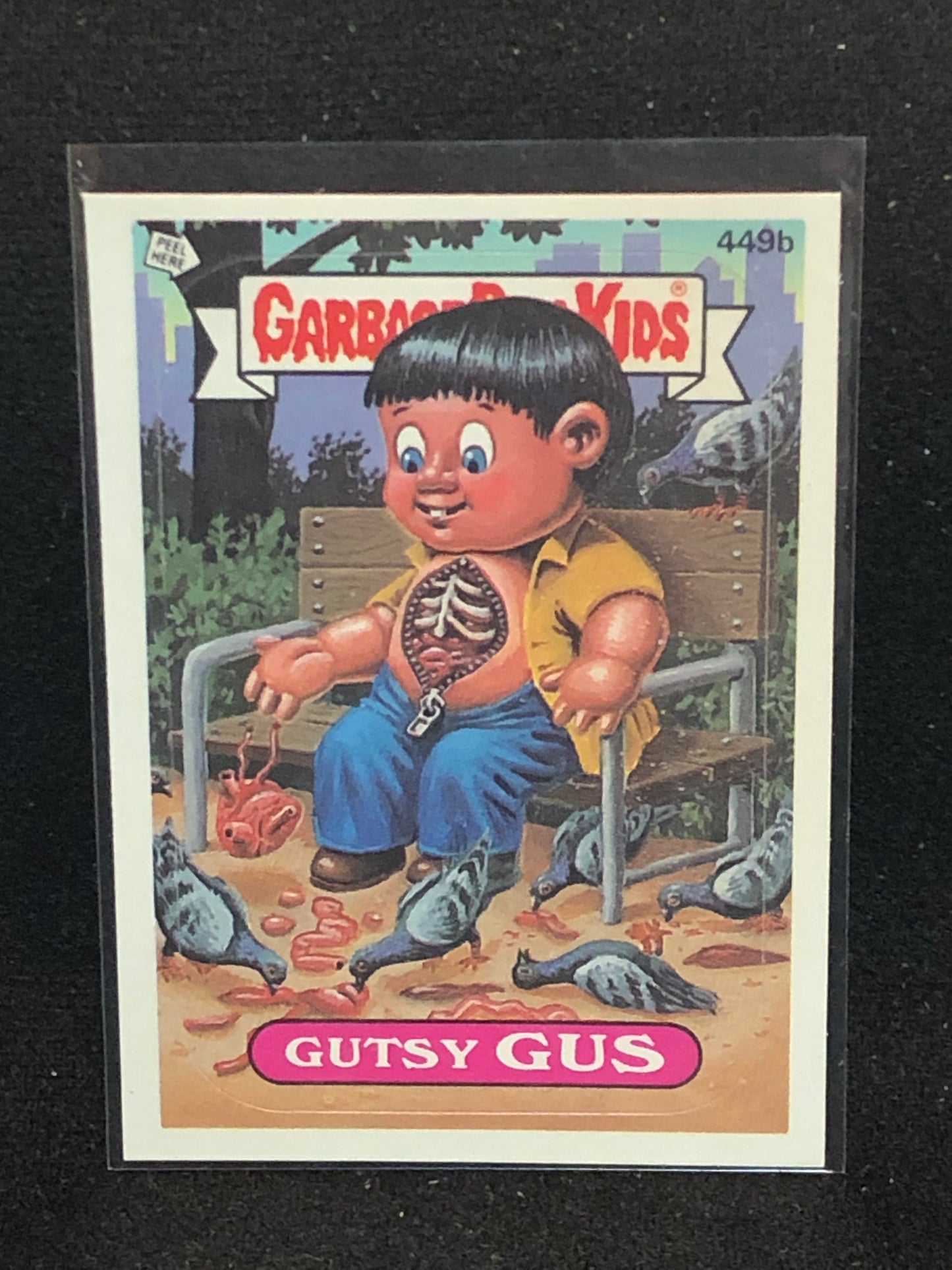 Garbage Pail Kids Original Series 11 (os11) 449b Gutsy Gus