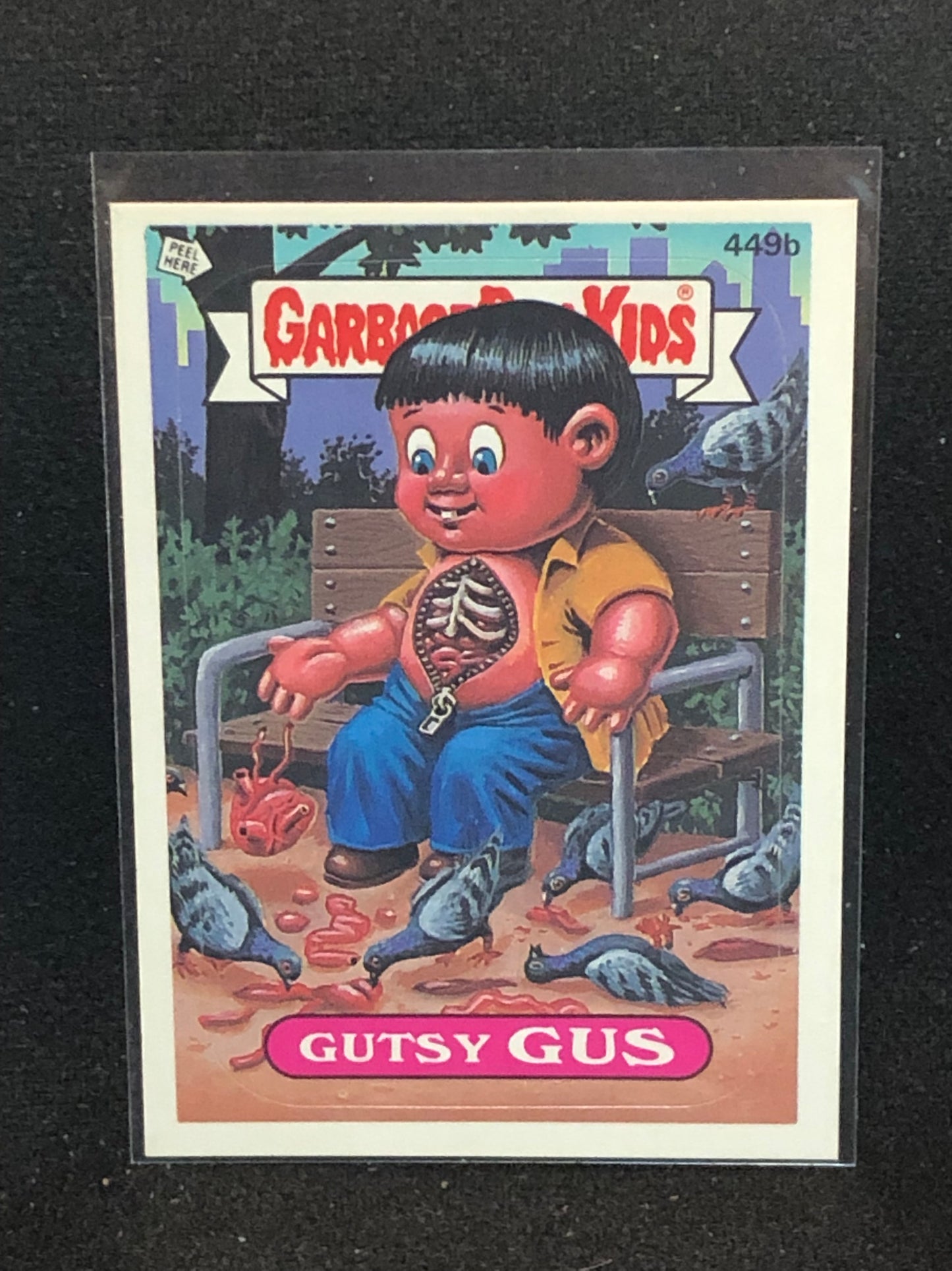 Garbage Pail Kids Original Series 11 (os11) 449b Gutsy Gus
