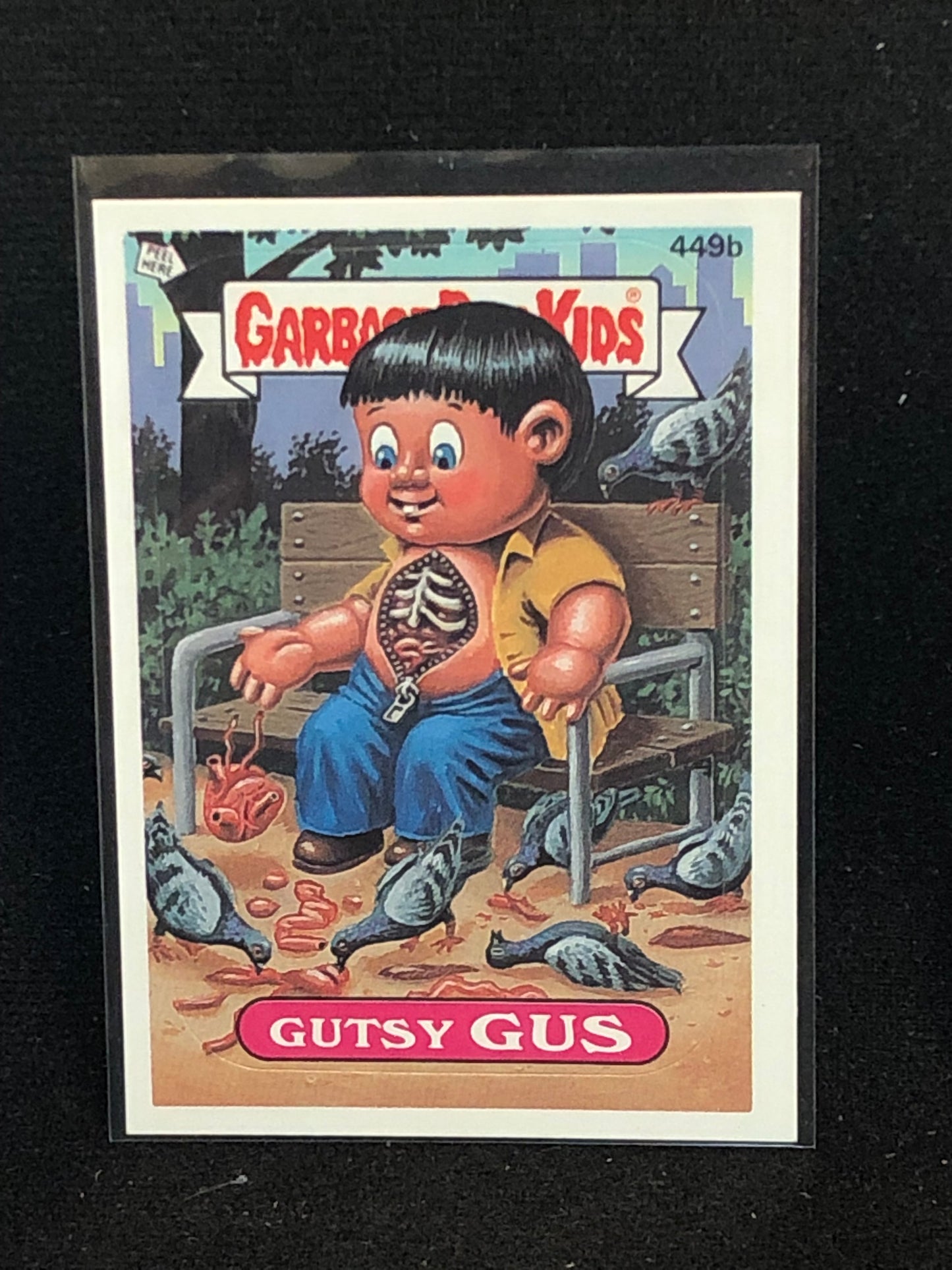 Garbage Pail Kids Original Series 11 (os11) 449b Gutsy Gus