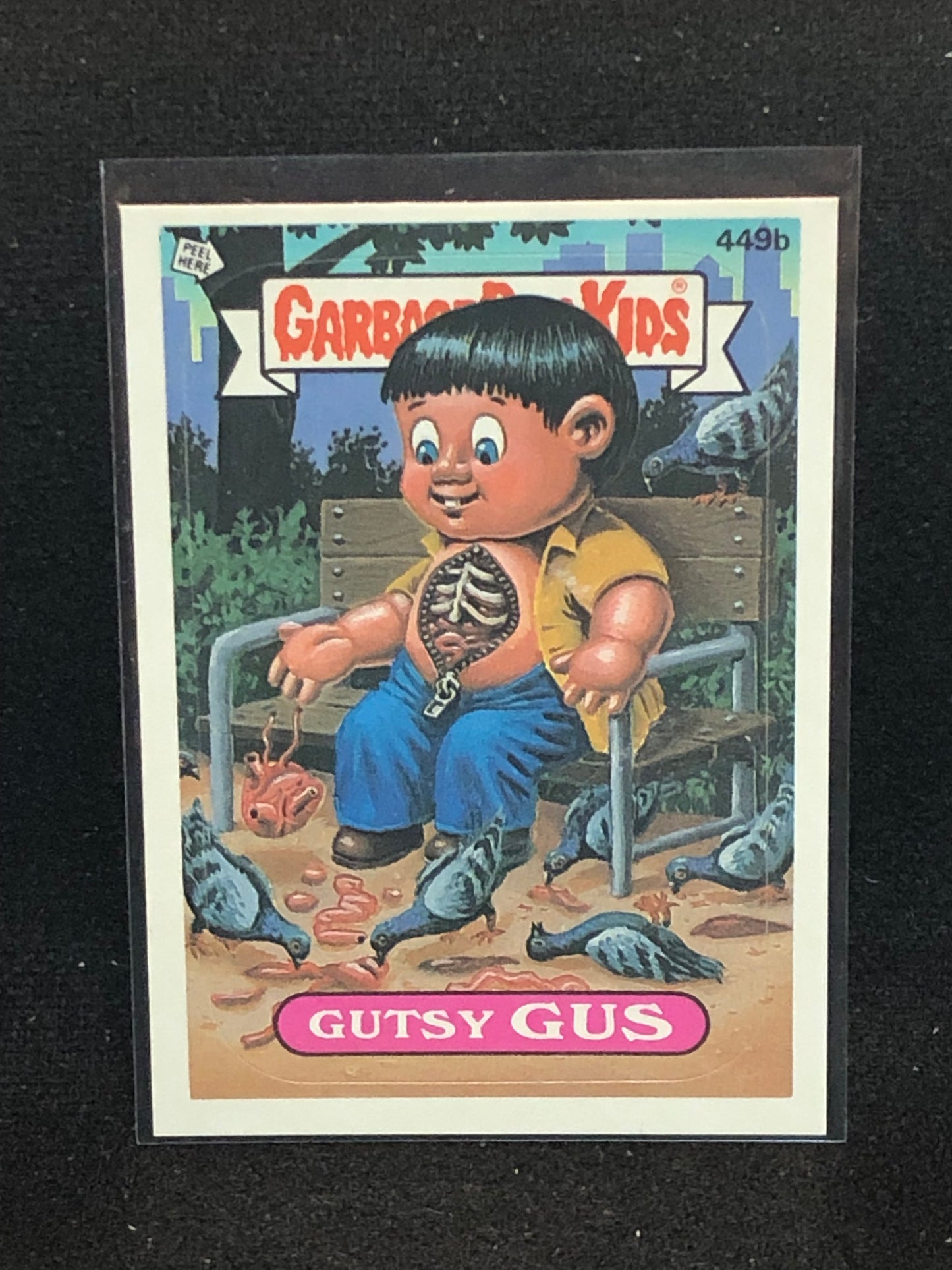 Garbage Pail Kids Original Series 11 (os11) 449b Gutsy Gus