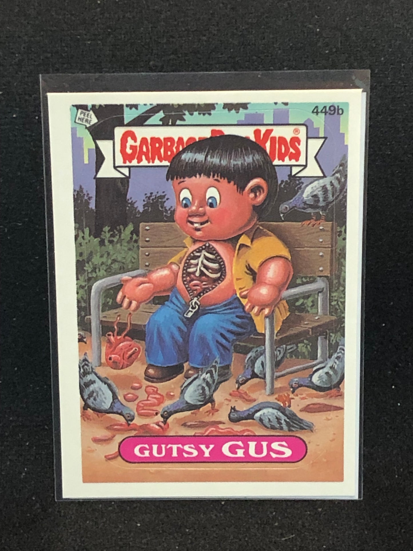 Garbage Pail Kids Original Series 11 (os11) 449b Gutsy Gus