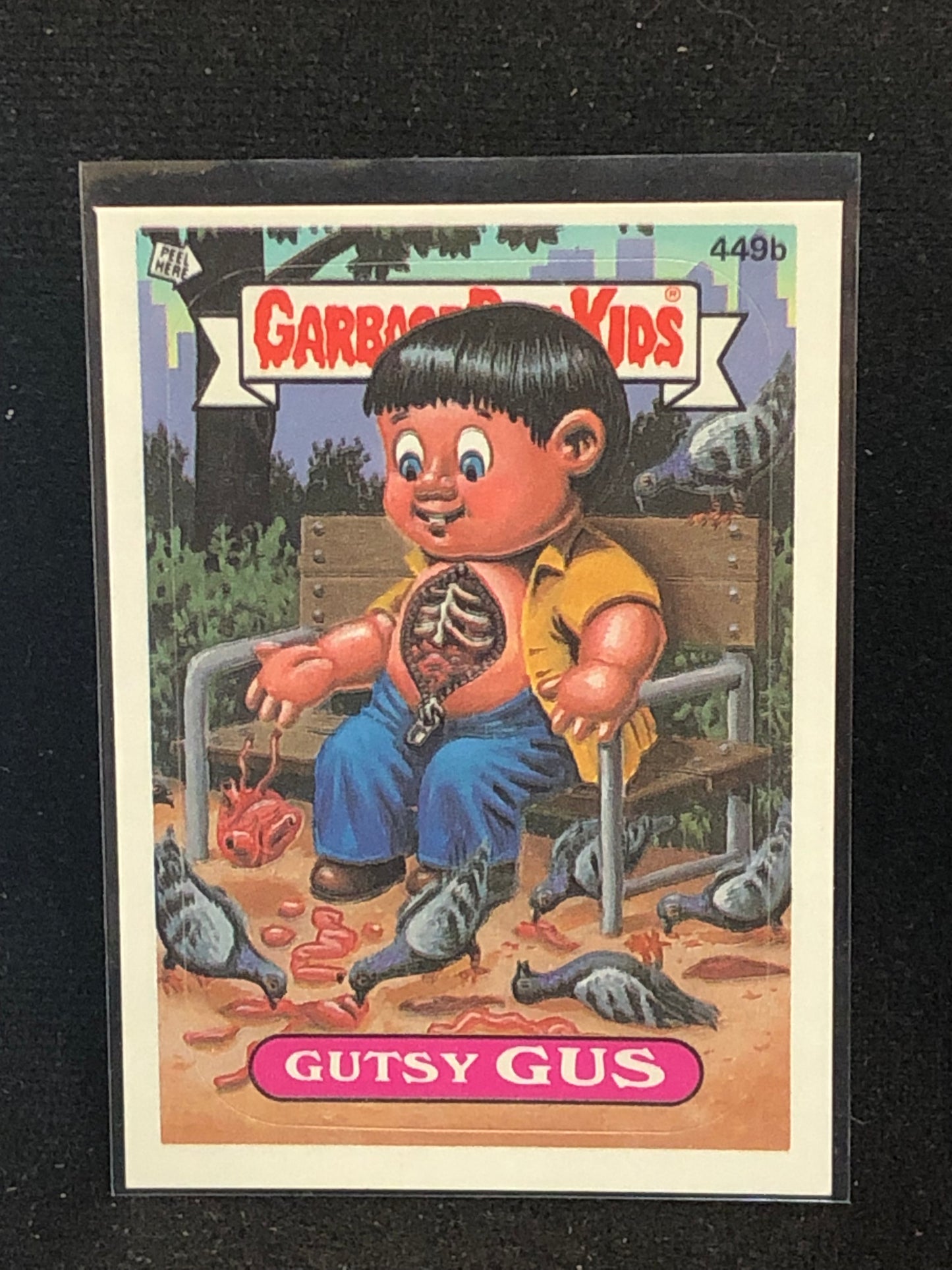 Garbage Pail Kids Original Series 11 (os11) 449b Gutsy Gus