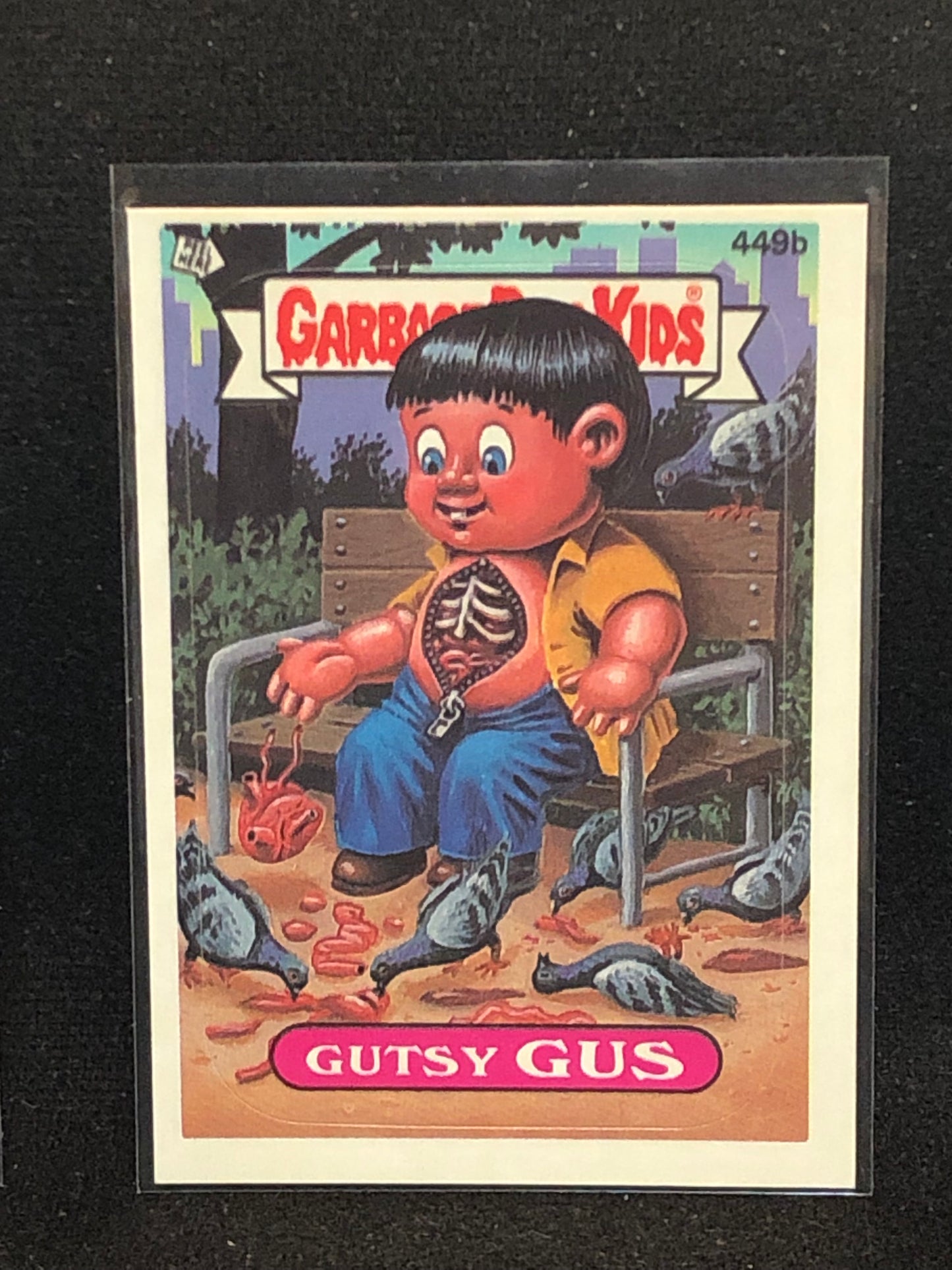 Garbage Pail Kids Original Series 11 (os11) 449b Gutsy Gus