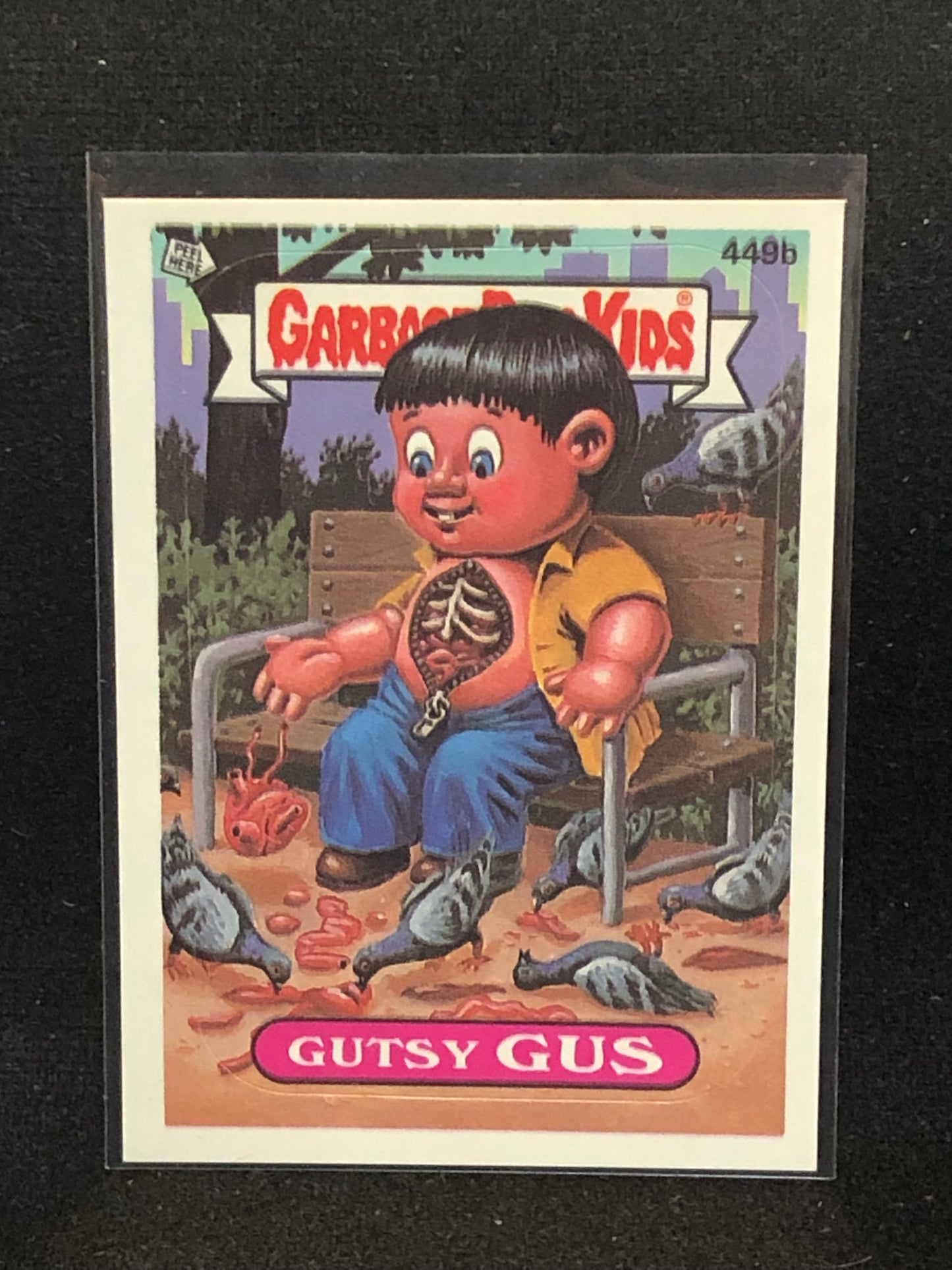 Garbage Pail Kids Original Series 11 (os11) 449b Gutsy Gus