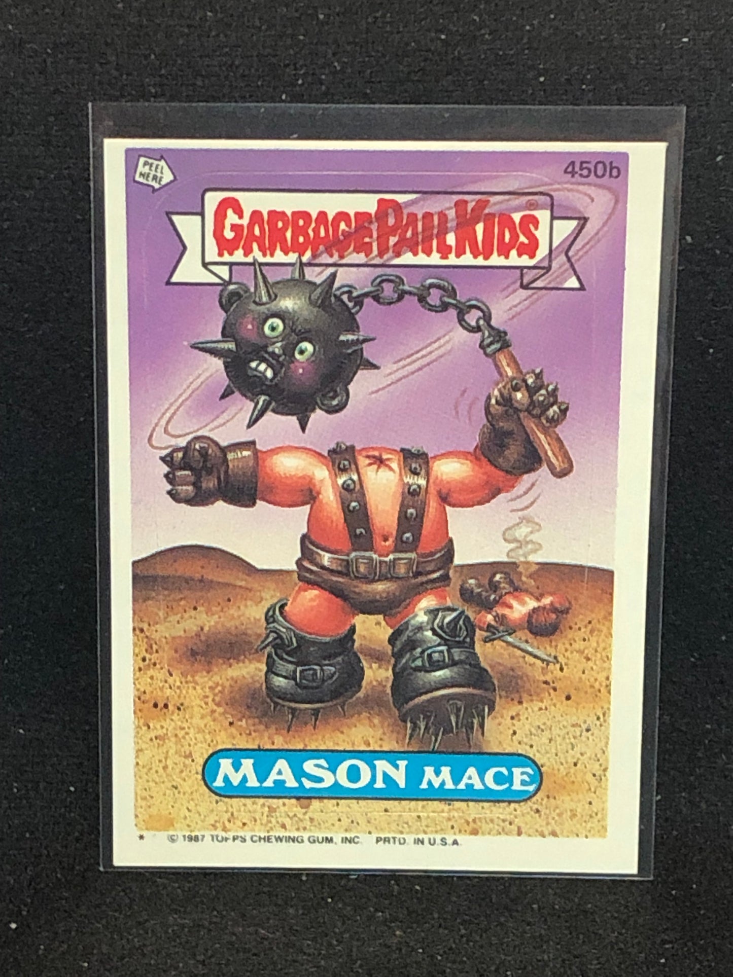Garbage Pail Kids Original Series 11 (os11) 450b Mason Mace