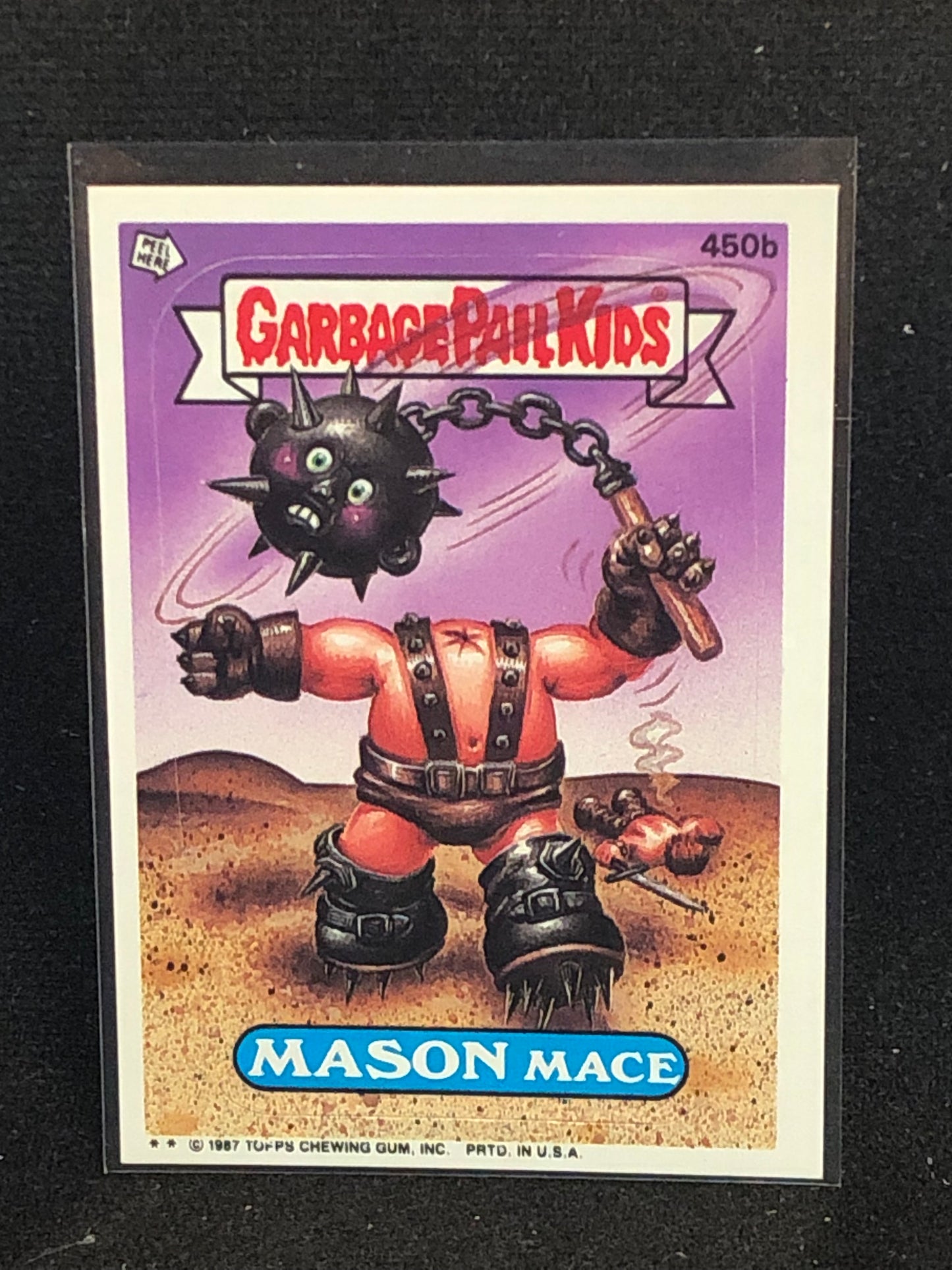 Garbage Pail Kids Original Series 11 (os11) 450b Mason Mace