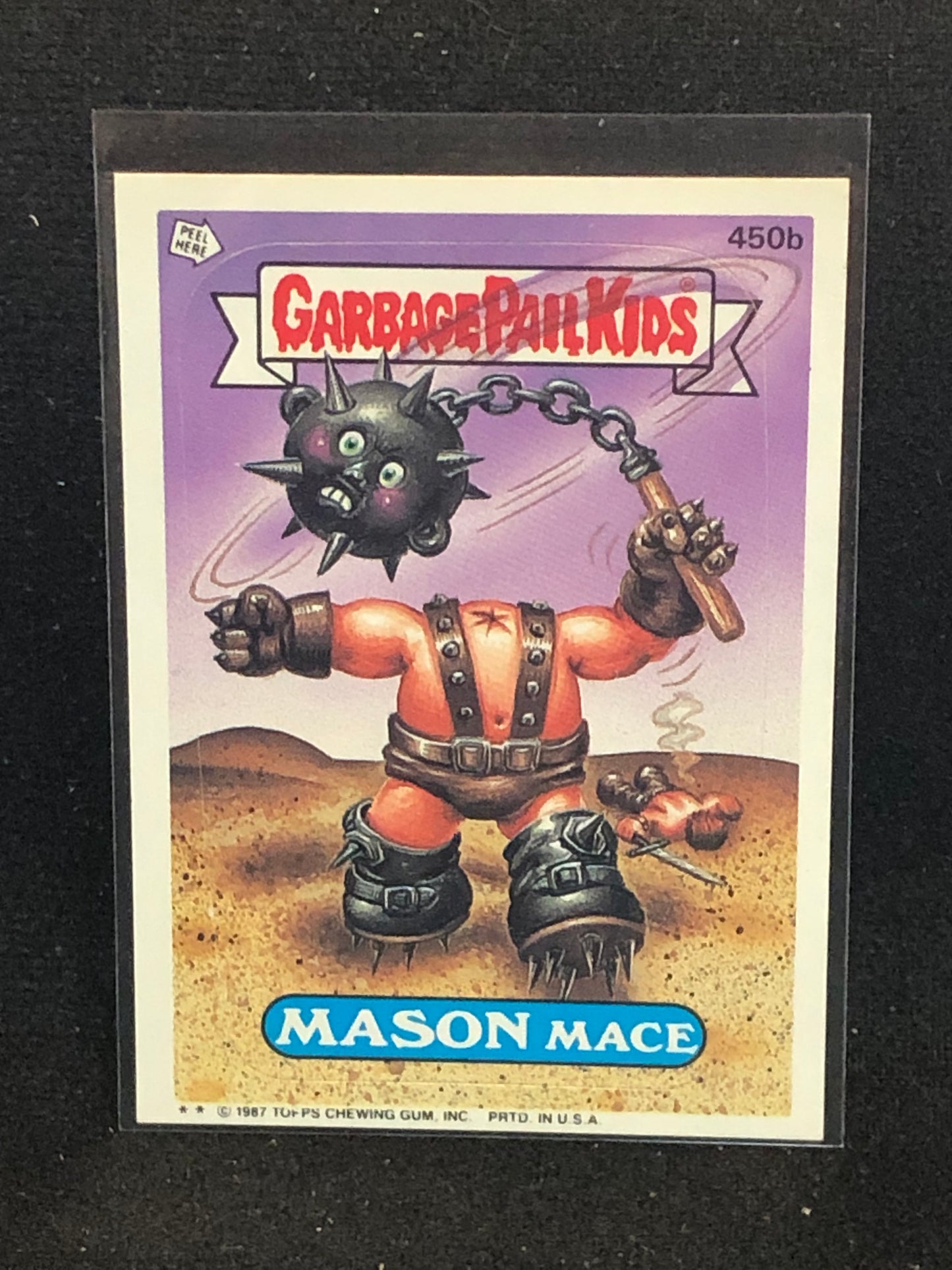Garbage Pail Kids Original Series 11 (os11) 450b Mason Mace