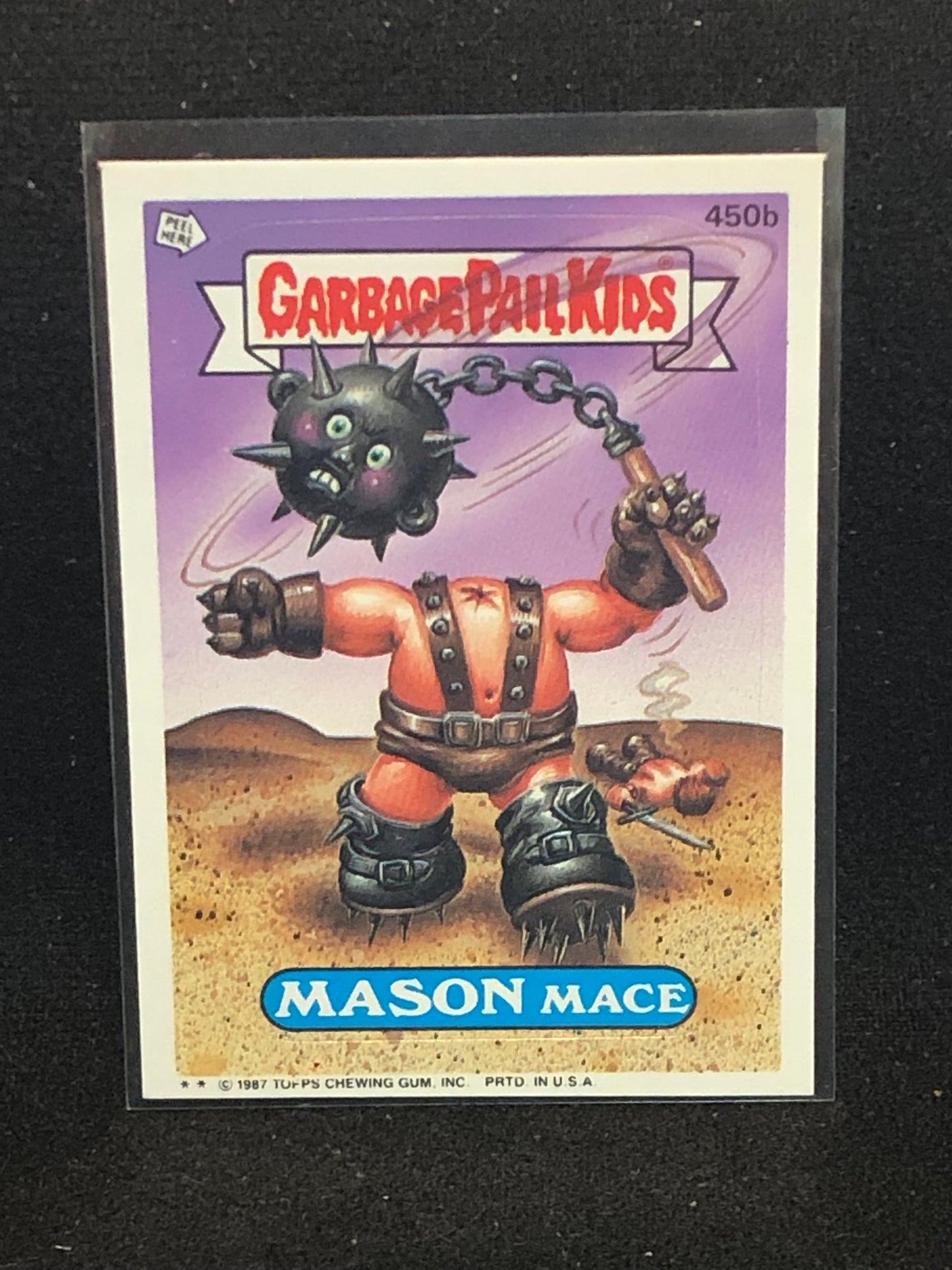 Garbage Pail Kids Original Series 11 (os11) 450b Mason Mace
