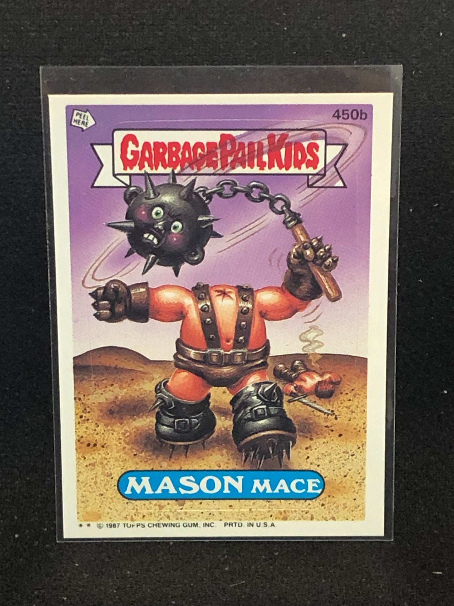 Garbage Pail Kids Original Series 11 (os11) 450b Mason Mace