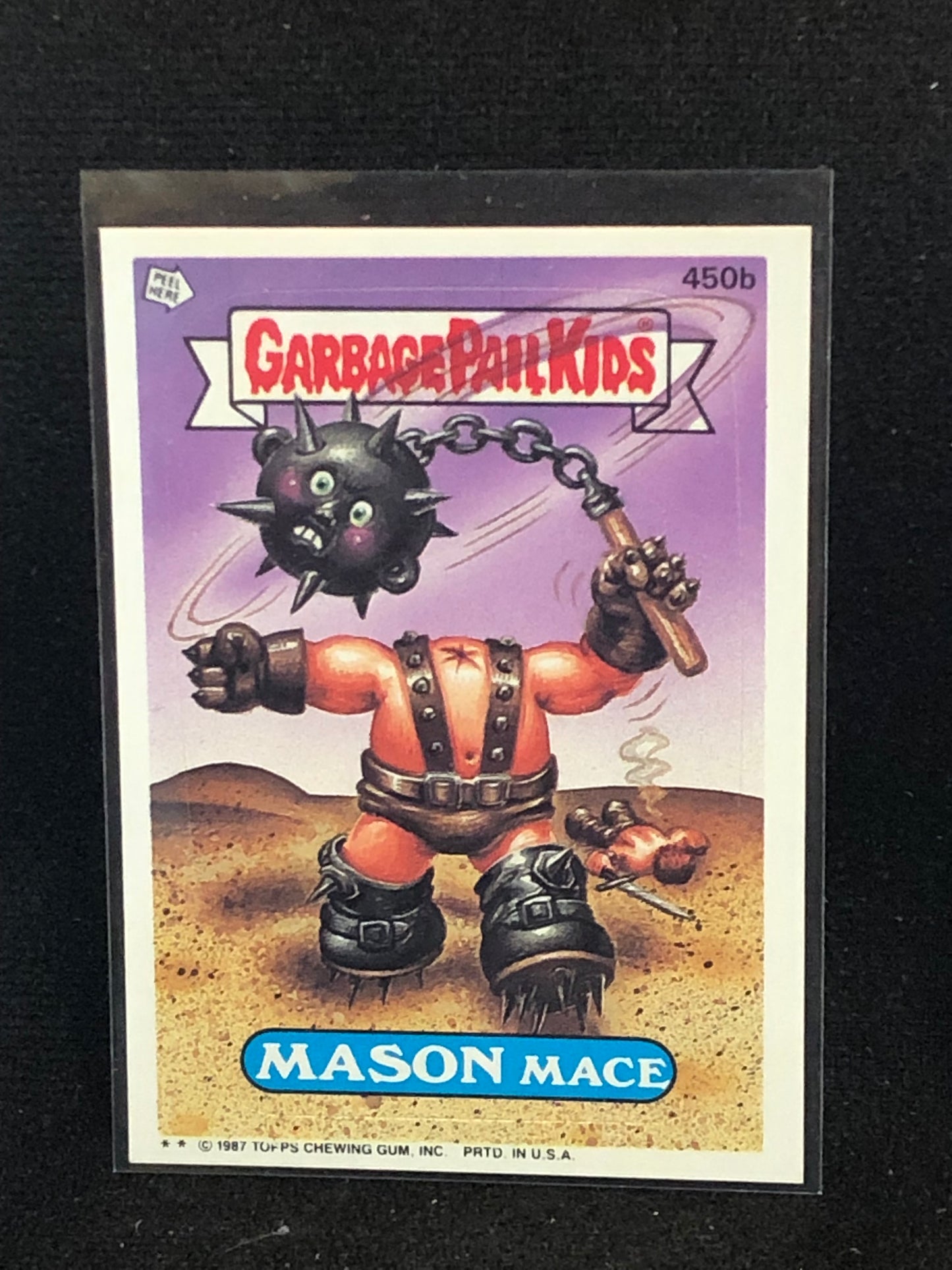 Garbage Pail Kids Original Series 11 (os11) 450b Mason Mace