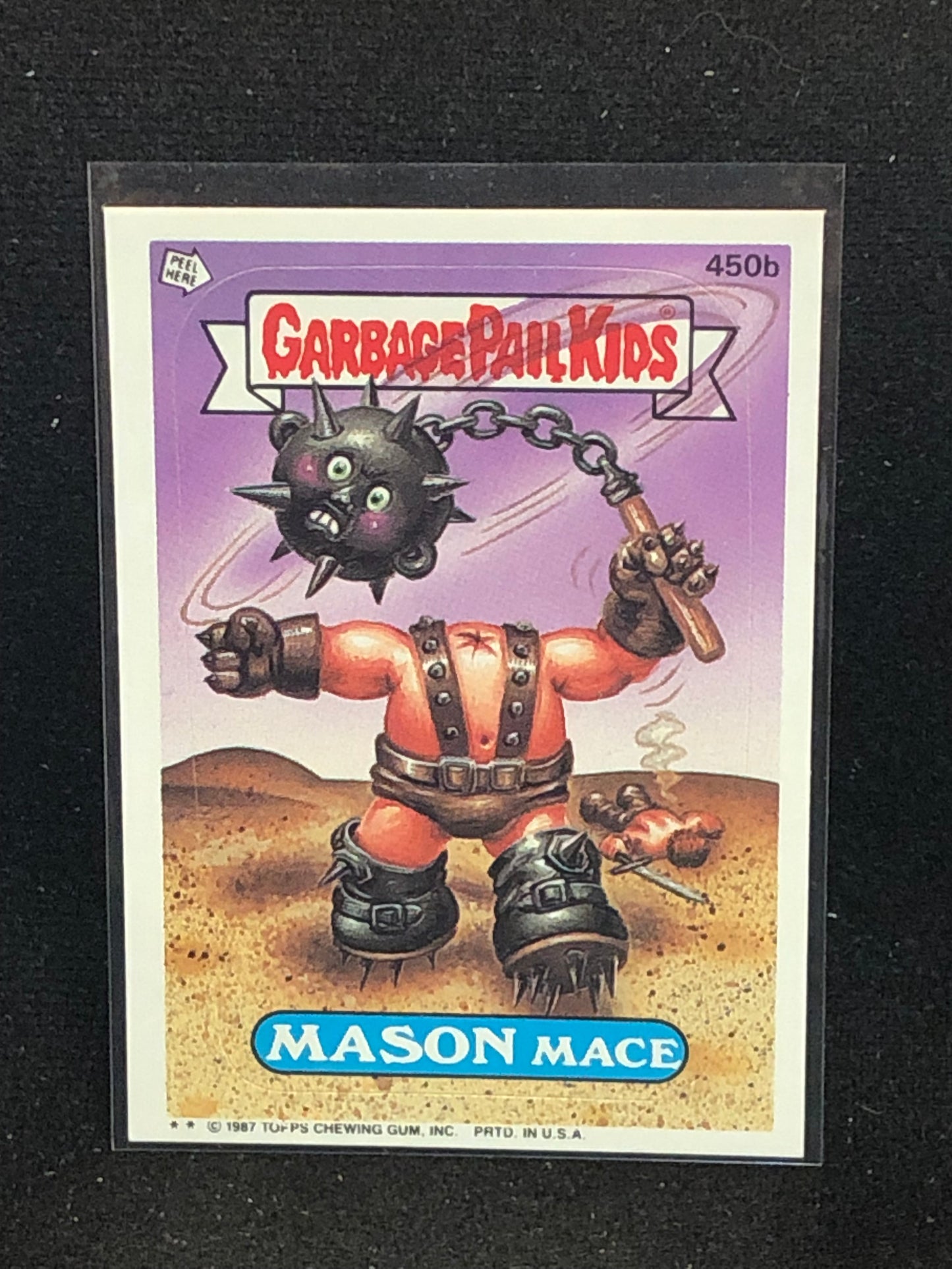 Garbage Pail Kids Original Series 11 (os11) 450b Mason Mace