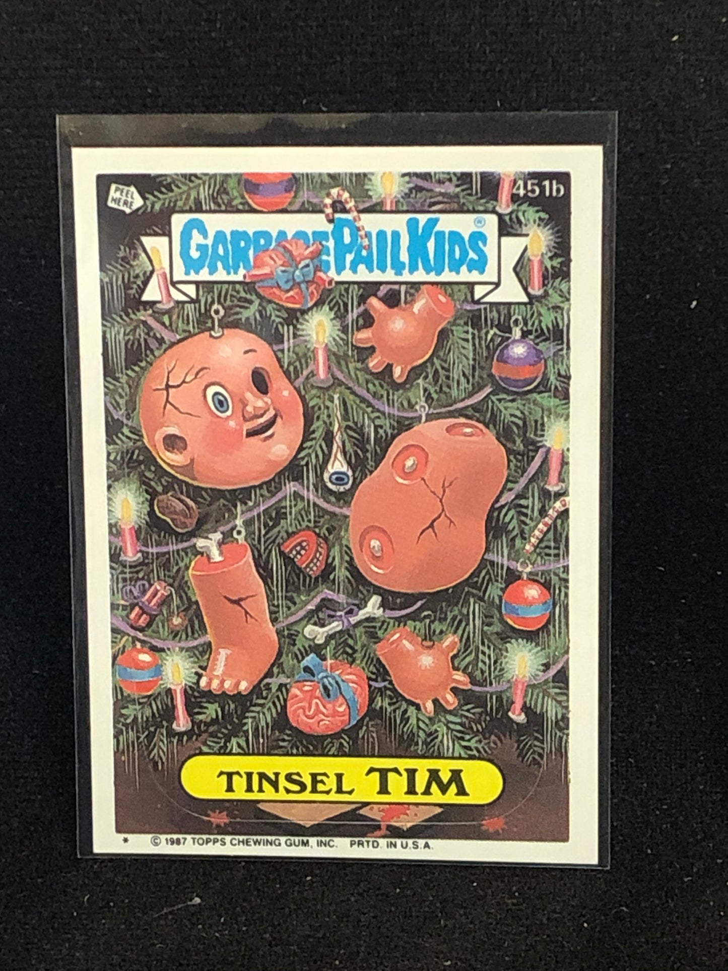 Garbage Pail Kids Original Series 11 (os11) 451b Tinsel Tim
