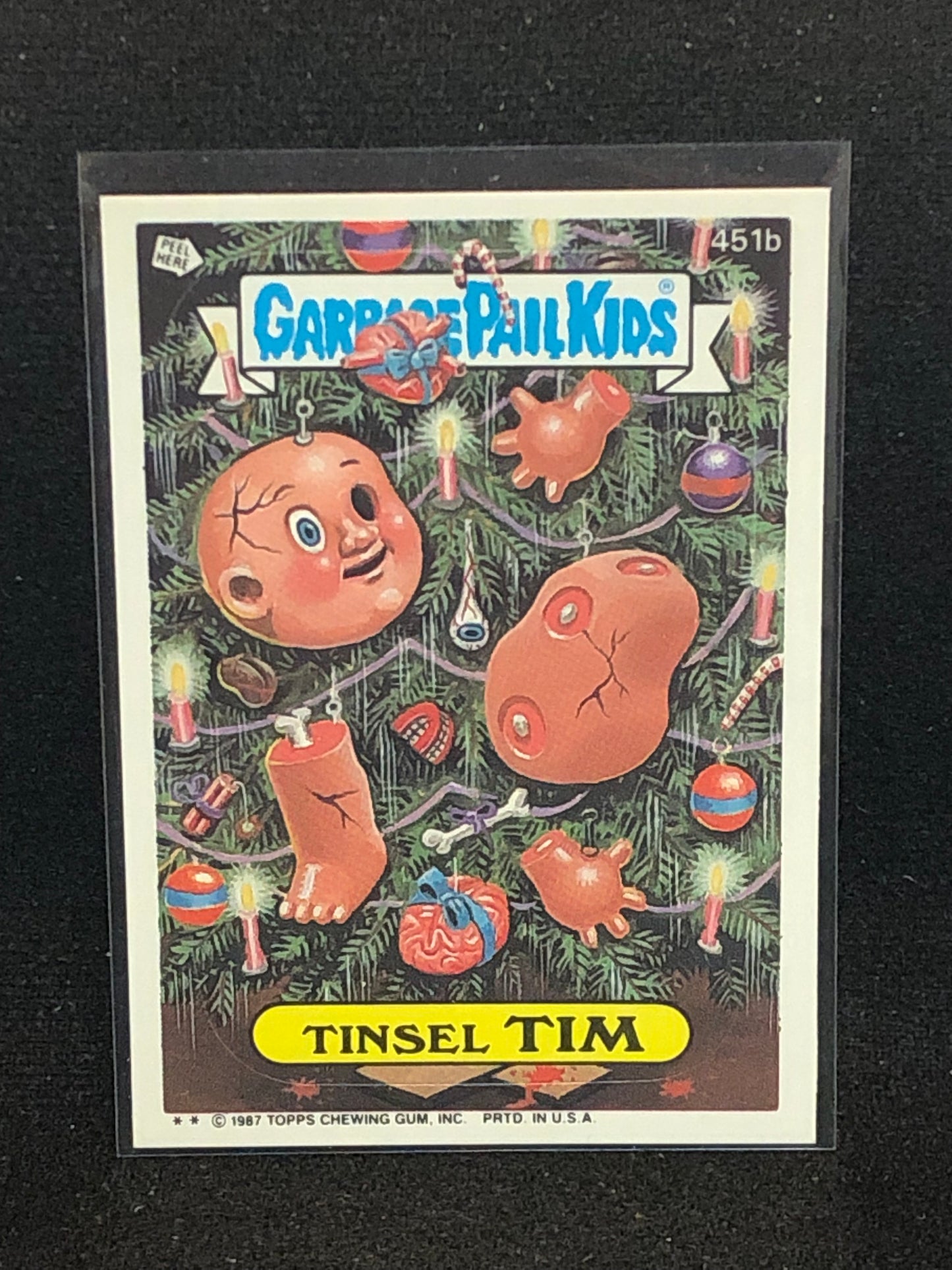 Garbage Pail Kids Original Series 11 (os11) 451b Tinsel Tim