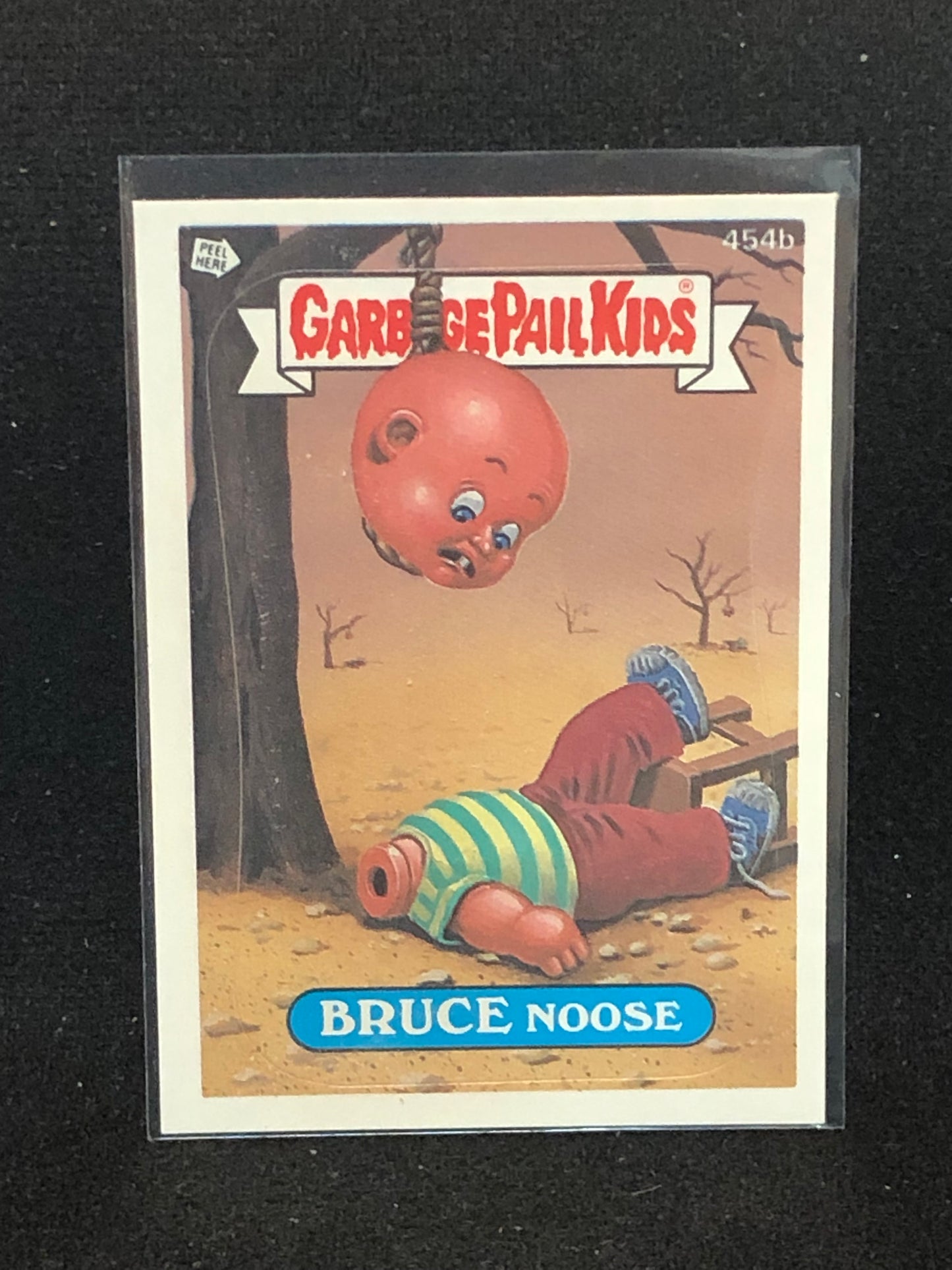 Garbage Pail Kids Original Series 11 (os11) 454b Bruce Noose