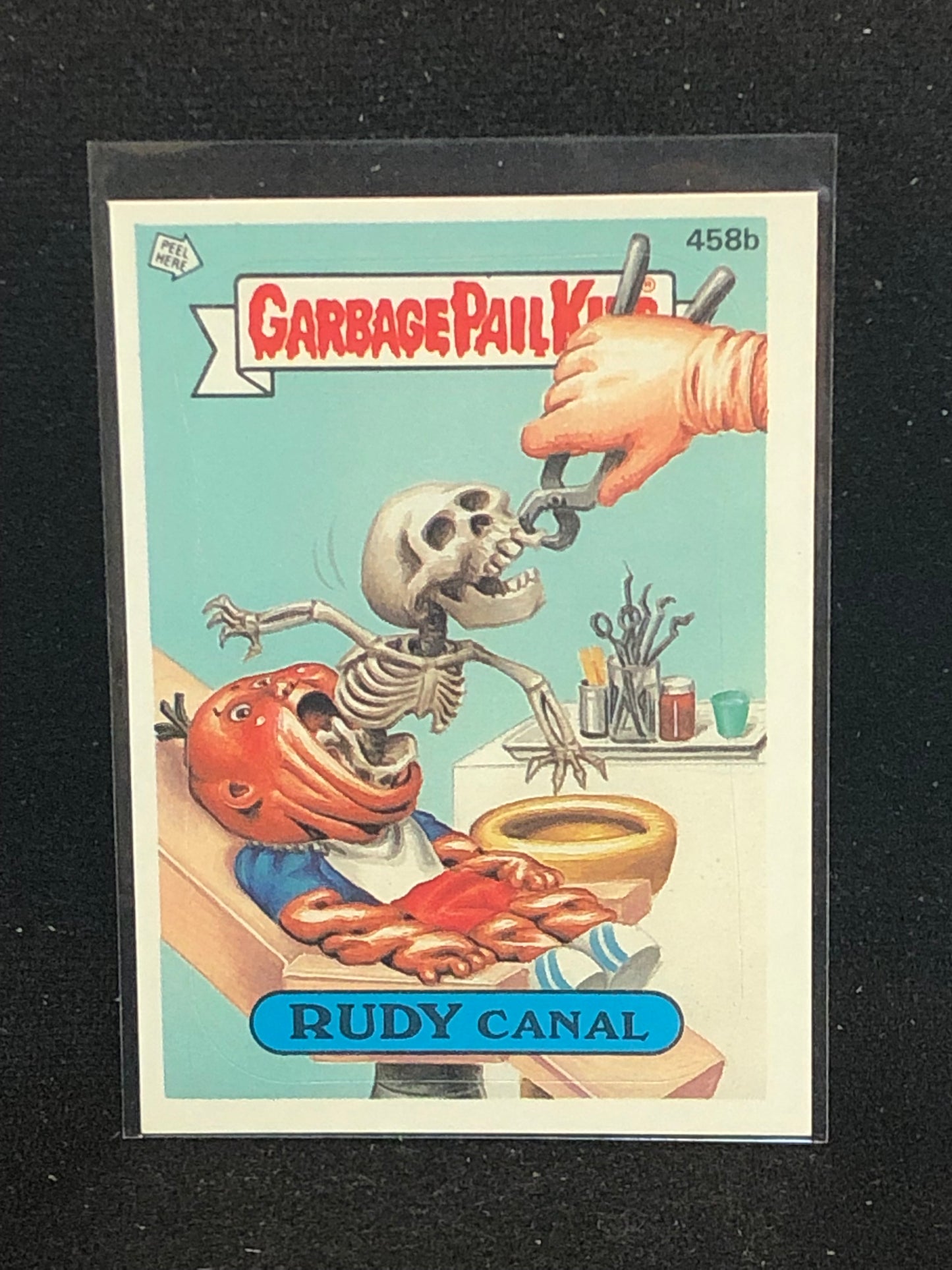 Garbage Pail Kids Original Series 11 (os11) 458b Rudy Canal
