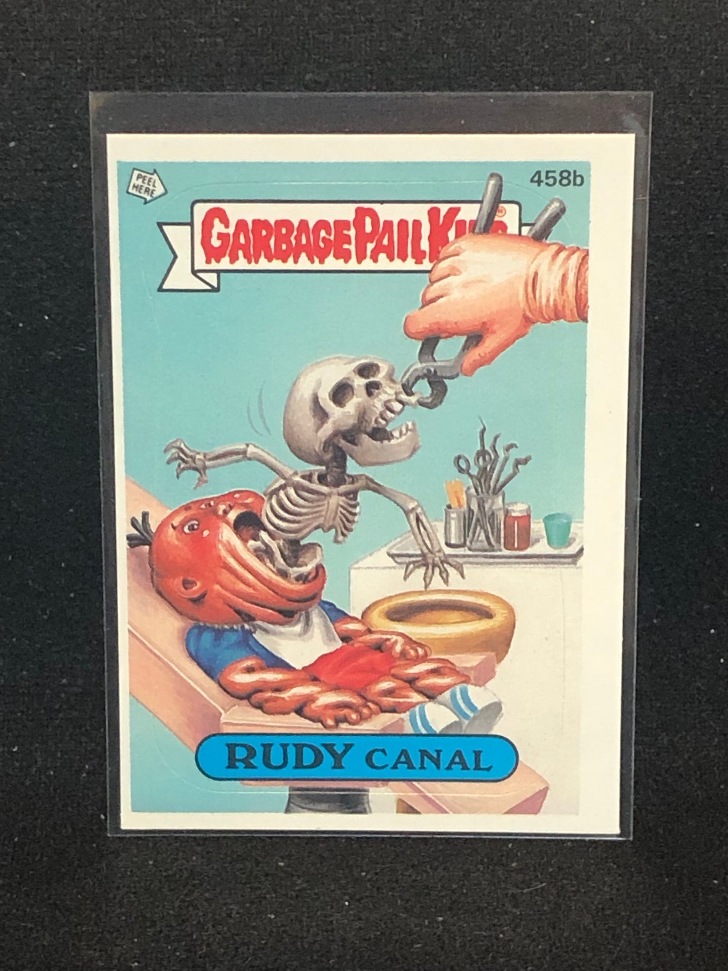 Garbage Pail Kids Original Series 11 (os11) 458b Rudy Canal