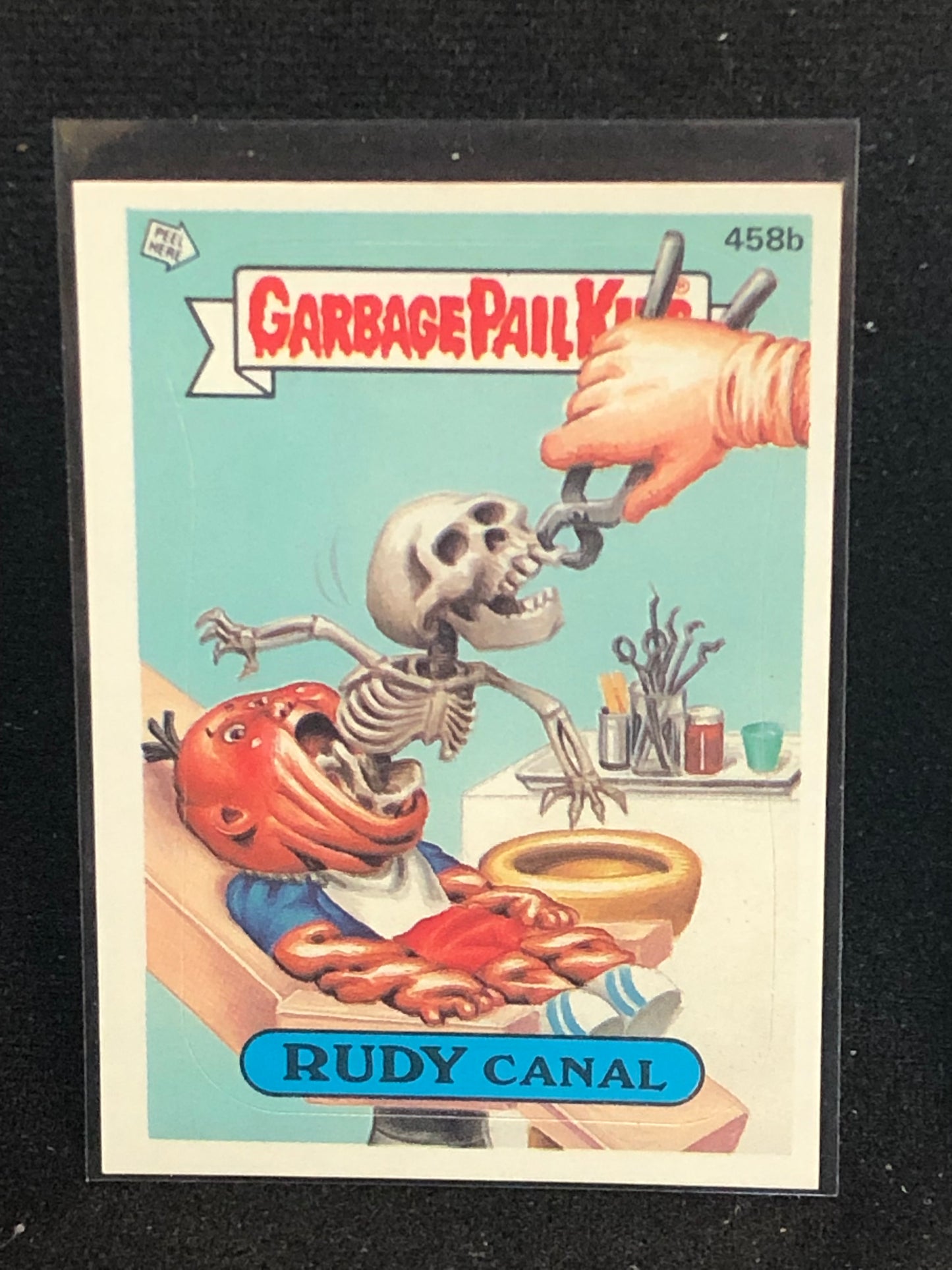Garbage Pail Kids Original Series 11 (os11) 458b Rudy Canal