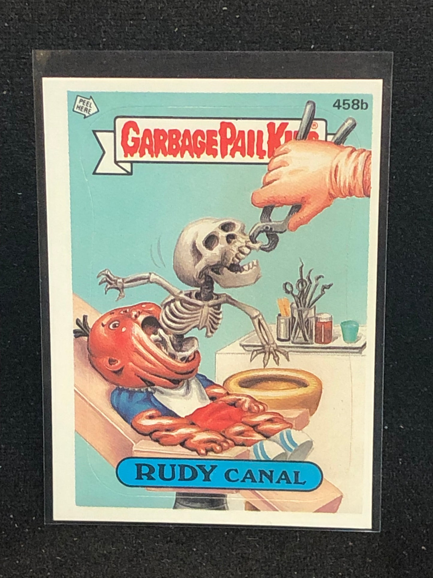 Garbage Pail Kids Original Series 11 (os11) 458b Rudy Canal