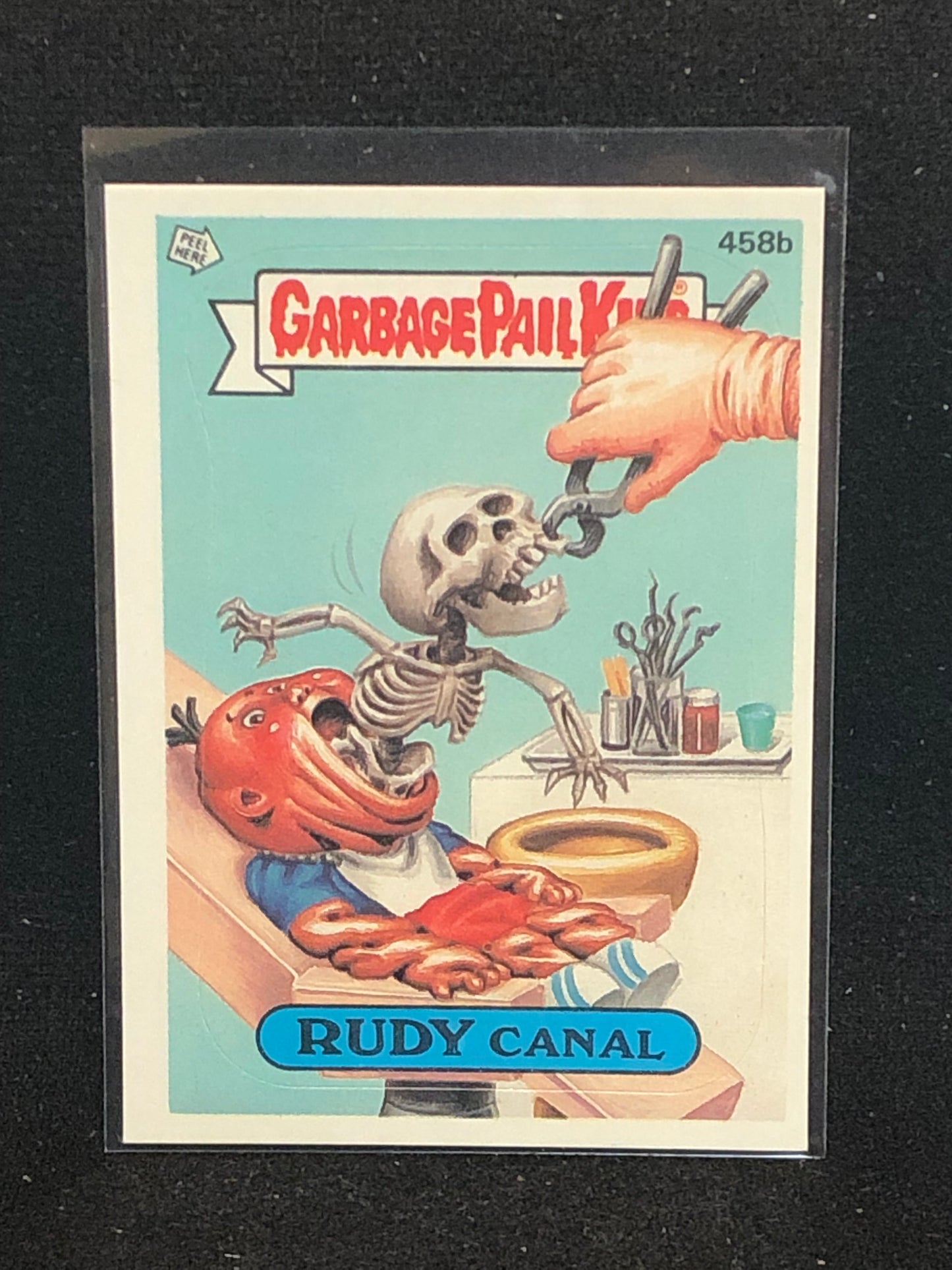 Garbage Pail Kids Original Series 11 (os11) 458b Rudy Canal