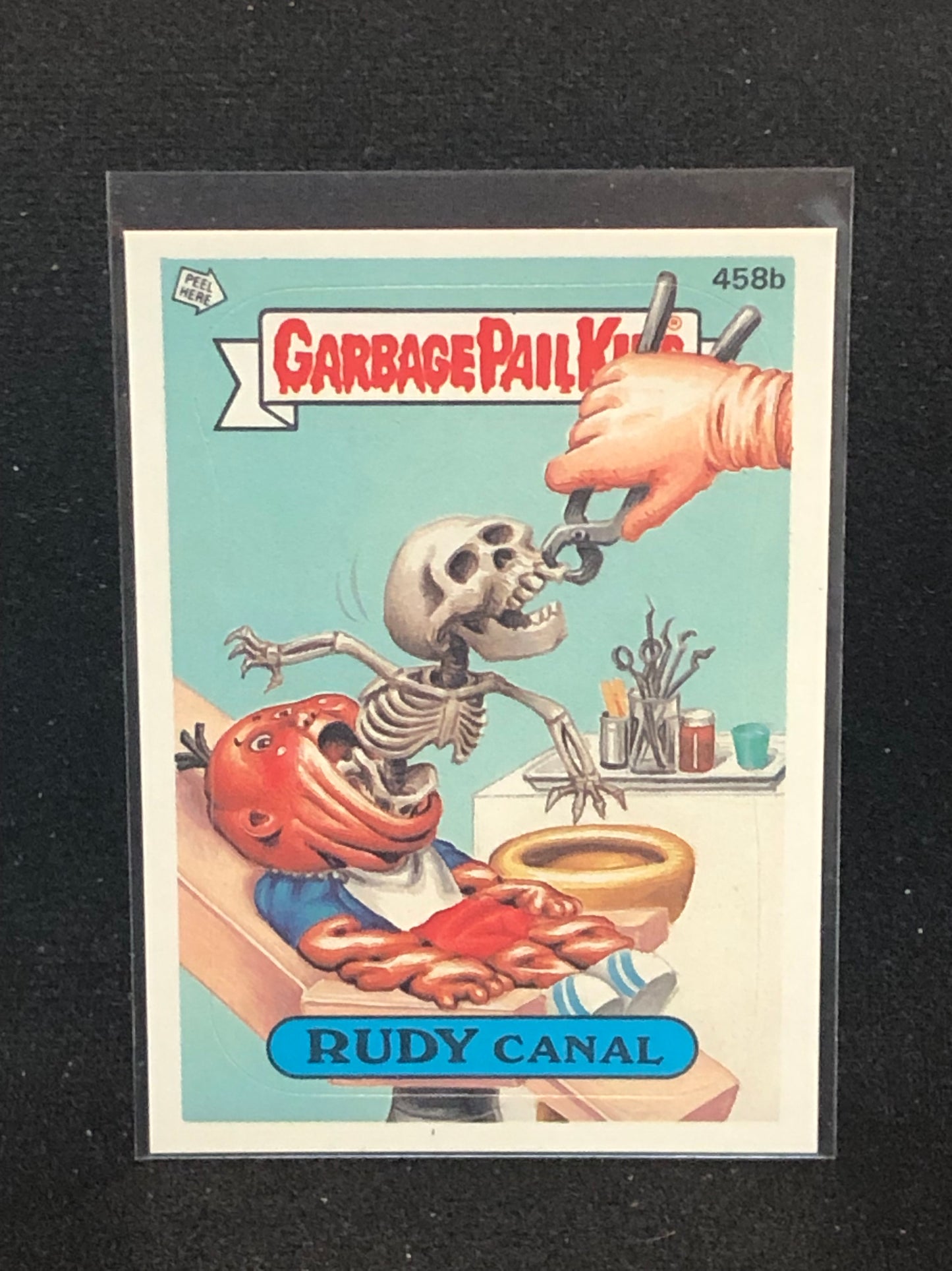 Garbage Pail Kids Original Series 11 (os11) 458b Rudy Canal
